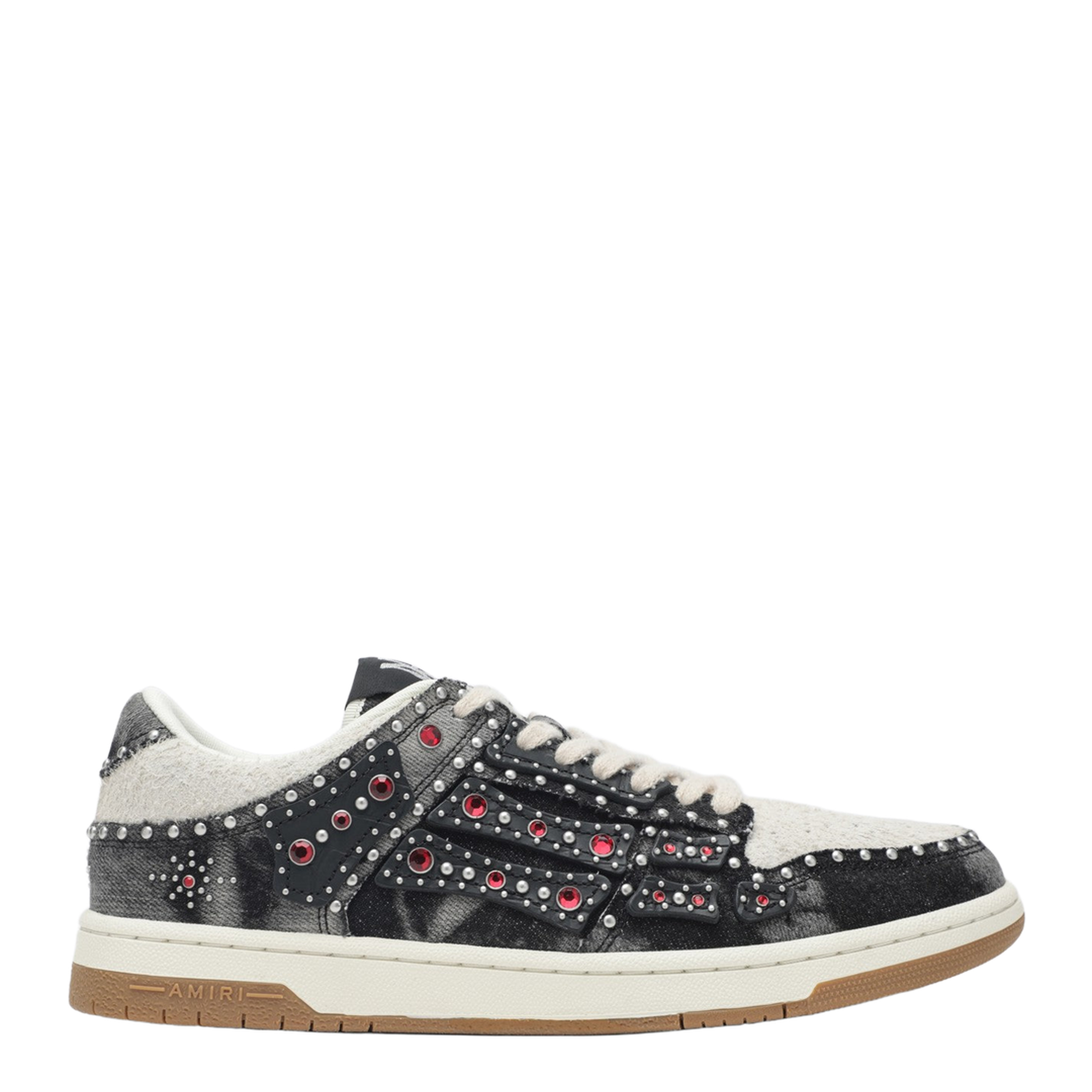 Skel Top Low Sneakers with Studs - Image 1