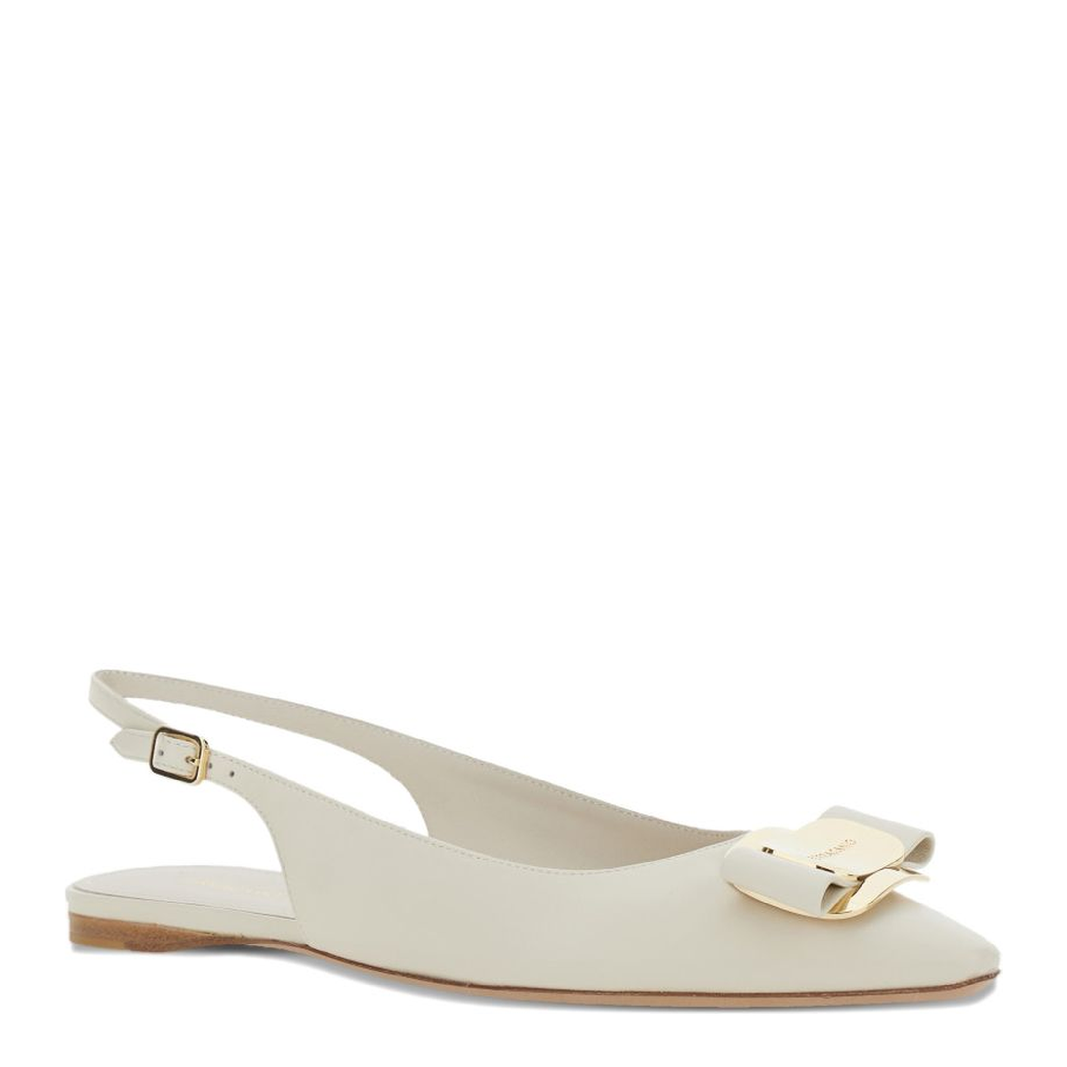 Flat Shoes Beige - Image 3