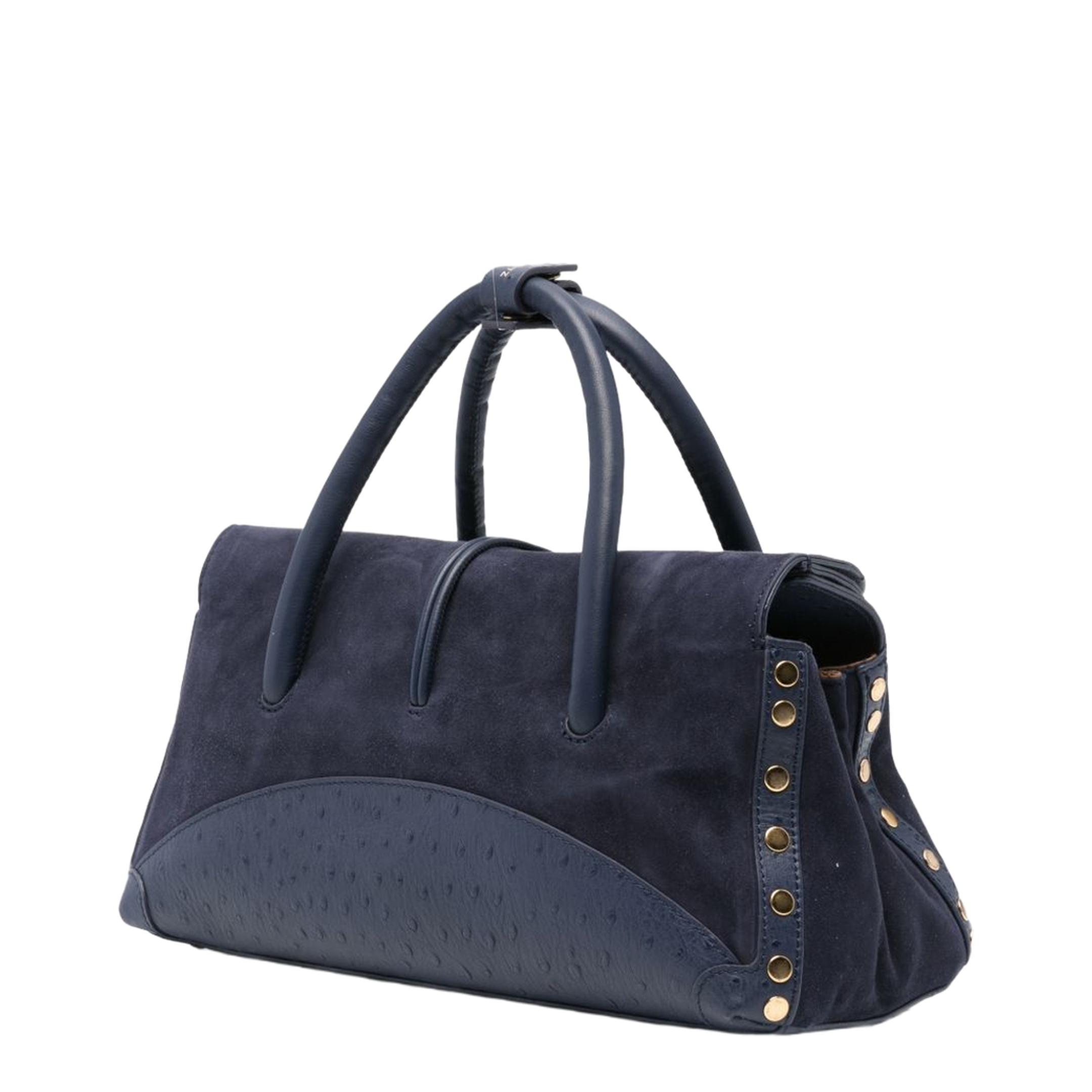 Dotta Baby Leather Bag - Siderale Blue - Image 2