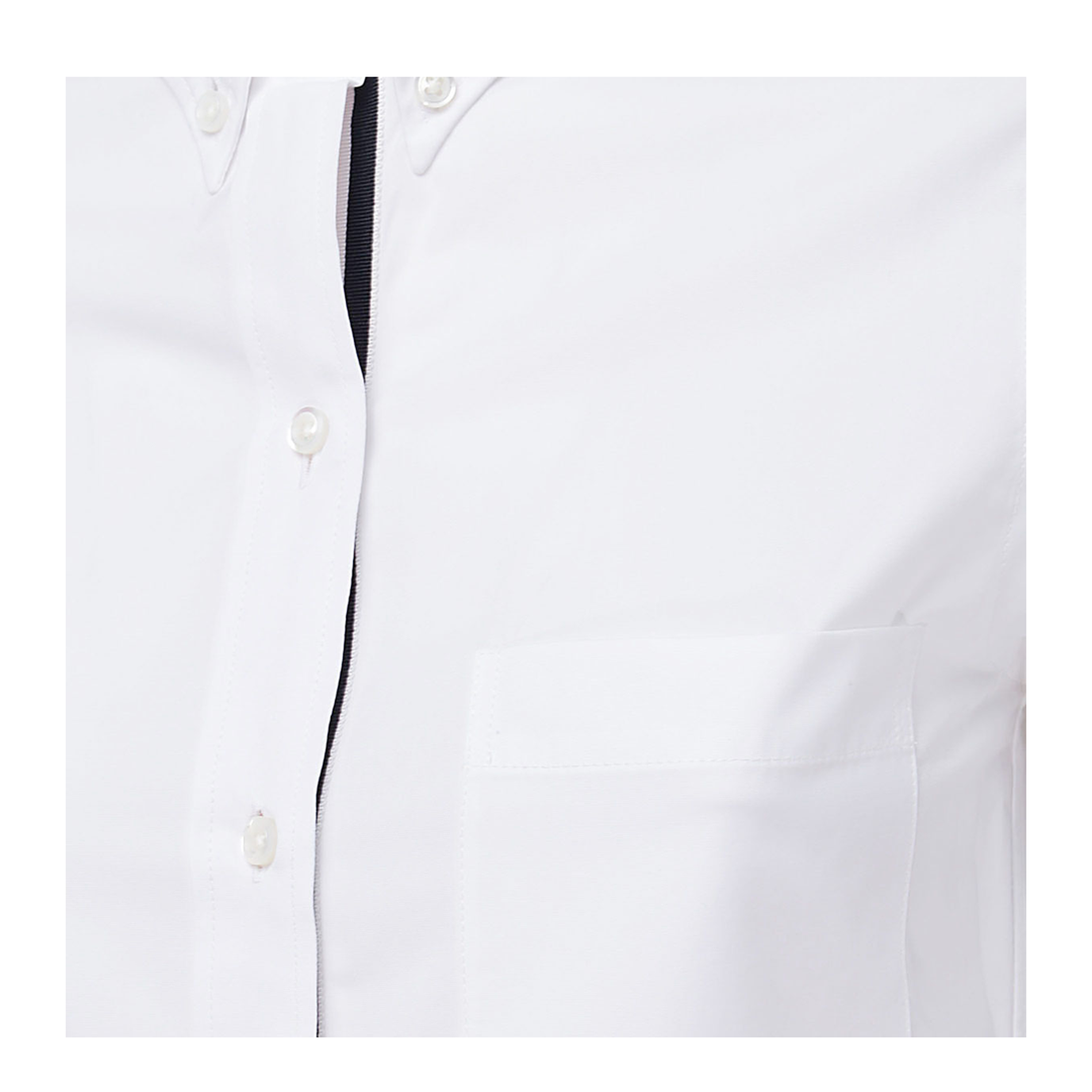 Button-Down Shirt In White - Image 4