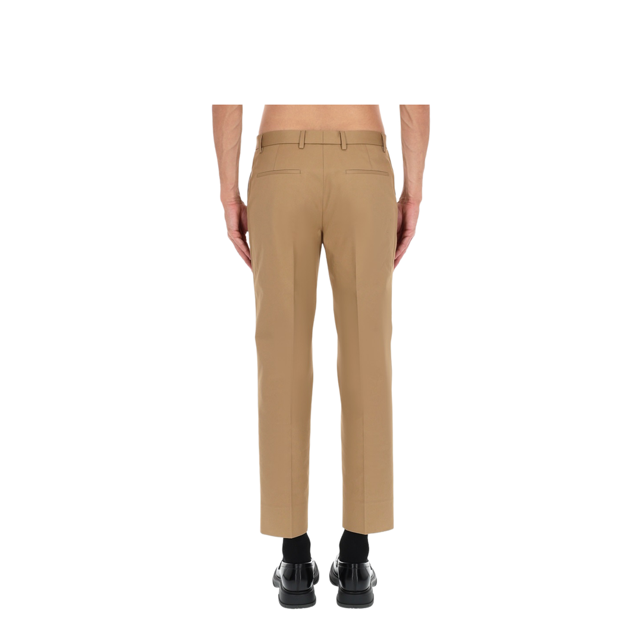 Cotton Tailored Pants - Image 6