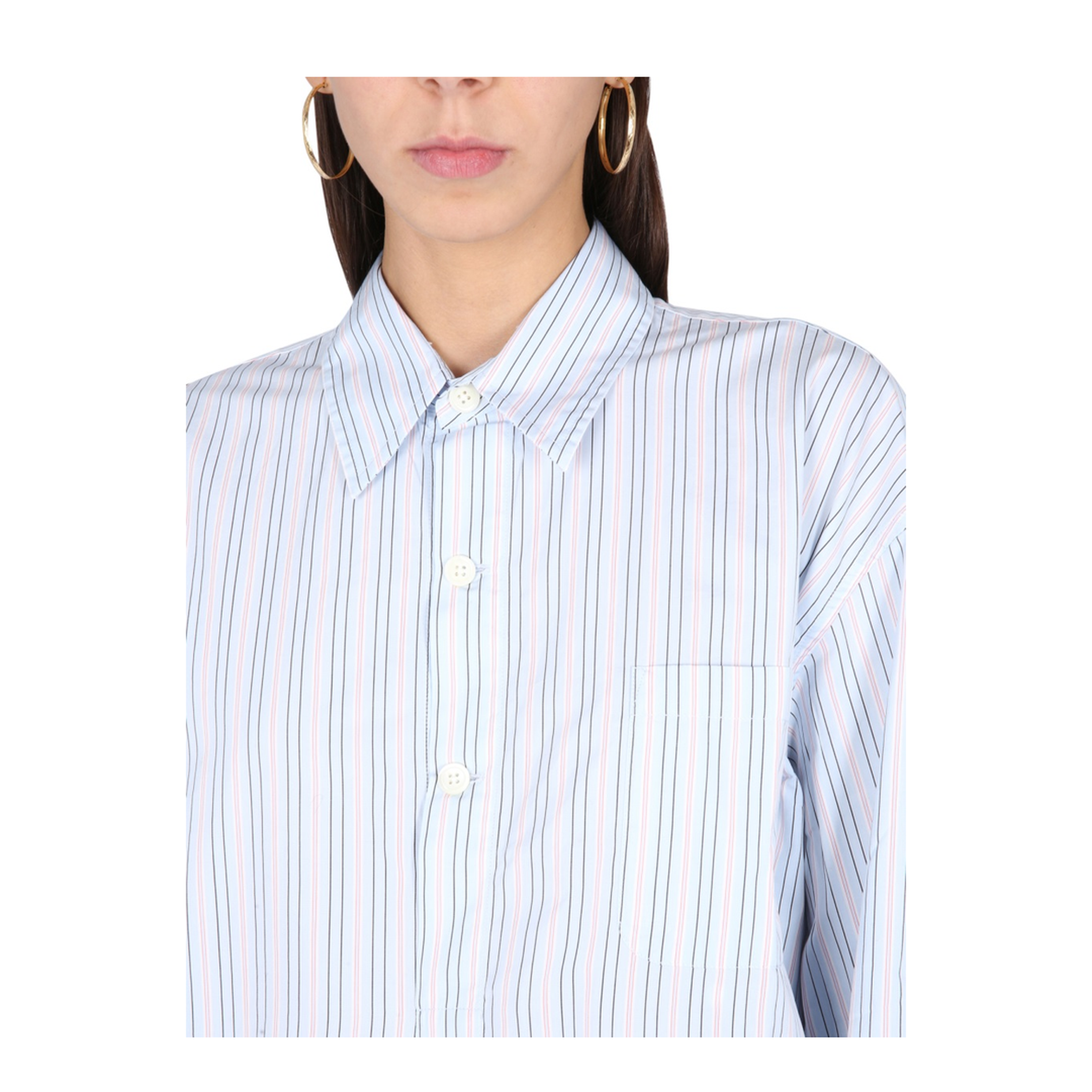 Shirt With Stripe Pattern - Image 4