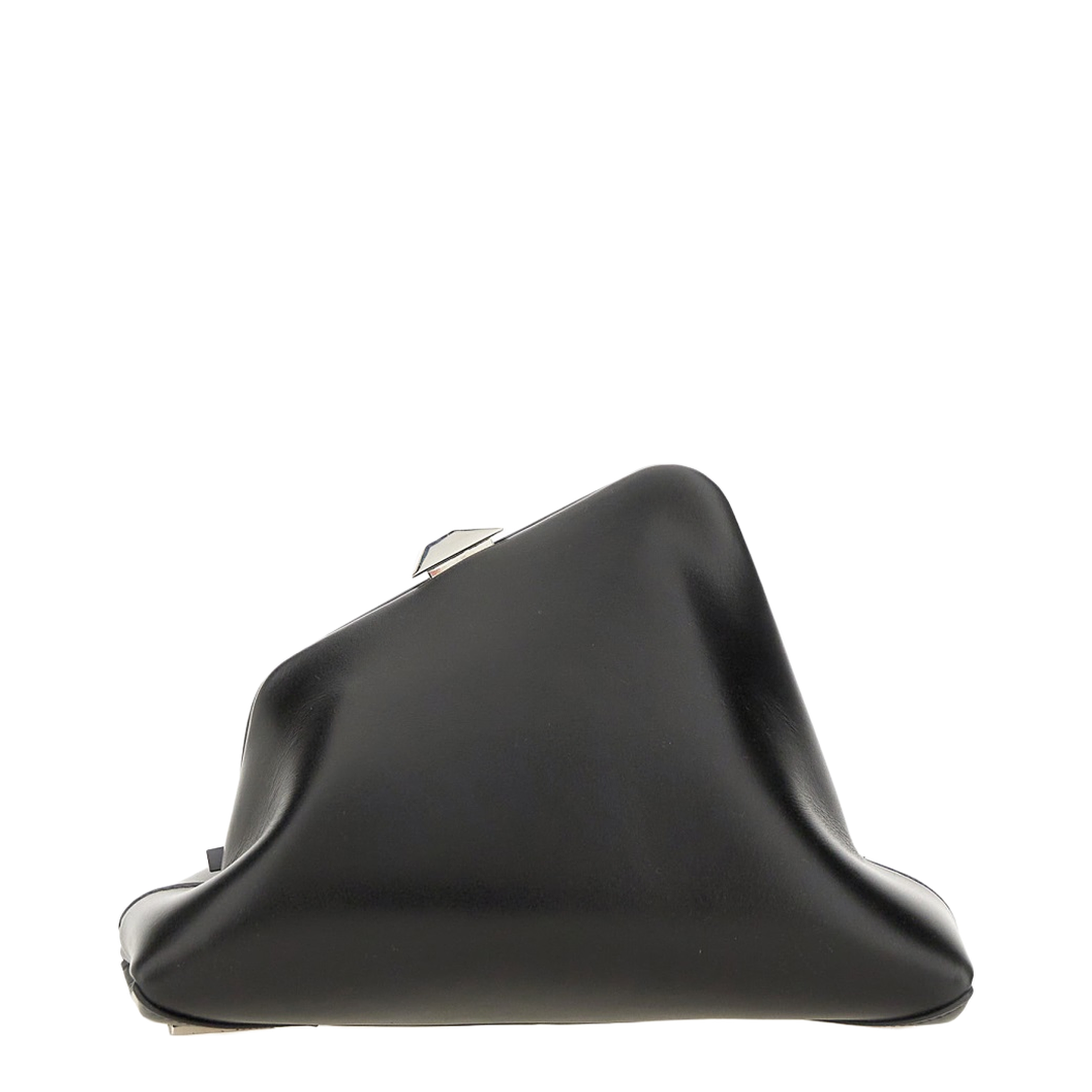 Day Off Small Calf Leather Clutch - Black - Image 3