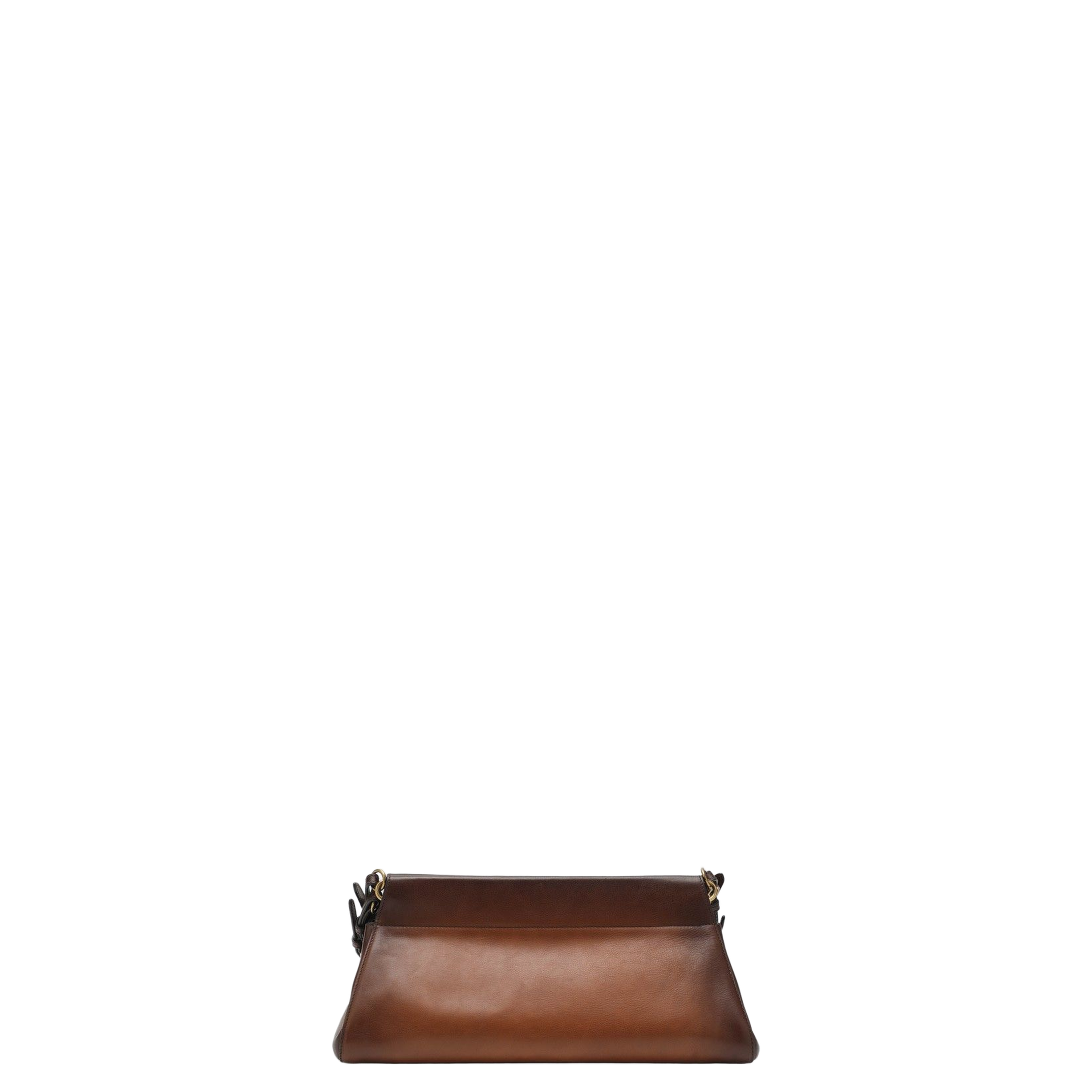 Enchaîné Medium Leather Bag Brown - Image 2