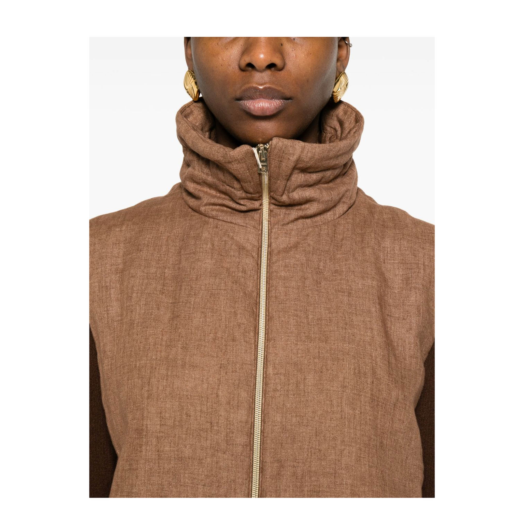 Sweaters Leather Brown - Image 2