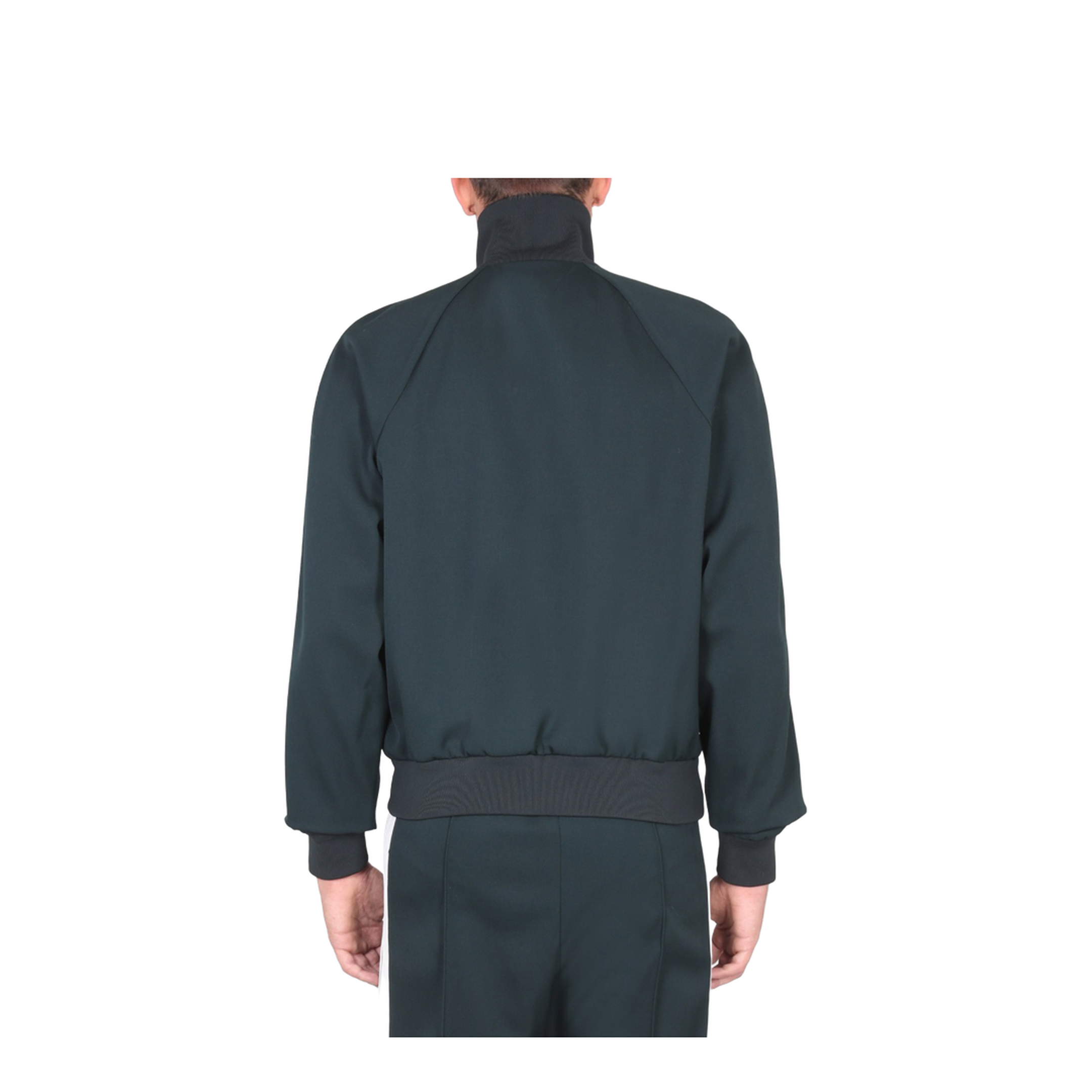 Gray Leather Denim Jacket - Image 3