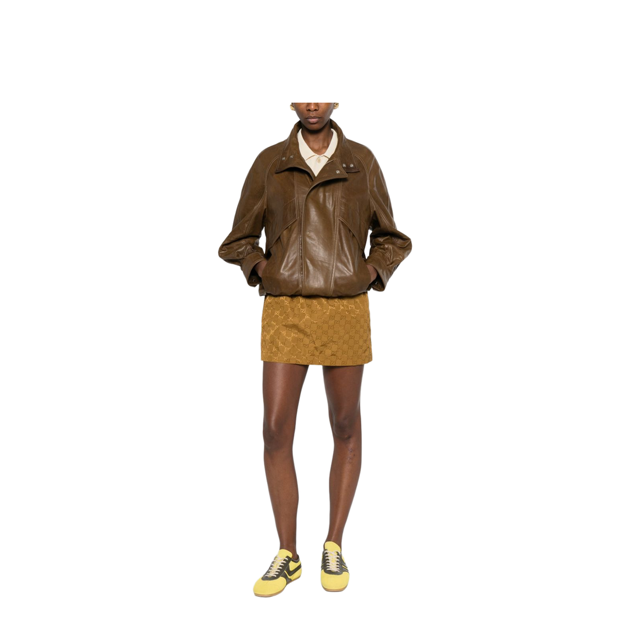 Miniskirt with GG Texture - Image 4
