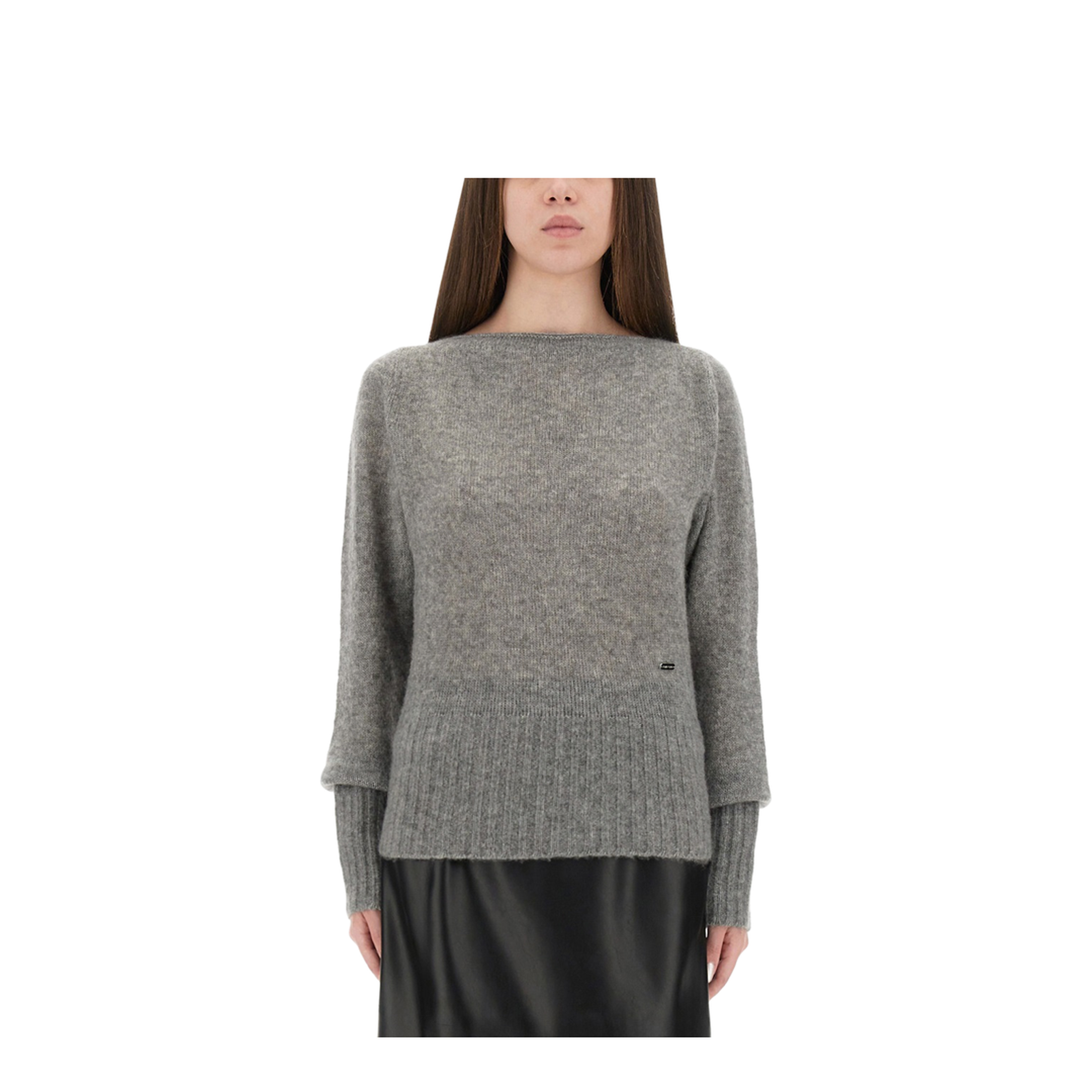 Boat-Neck Sweater - Image 1