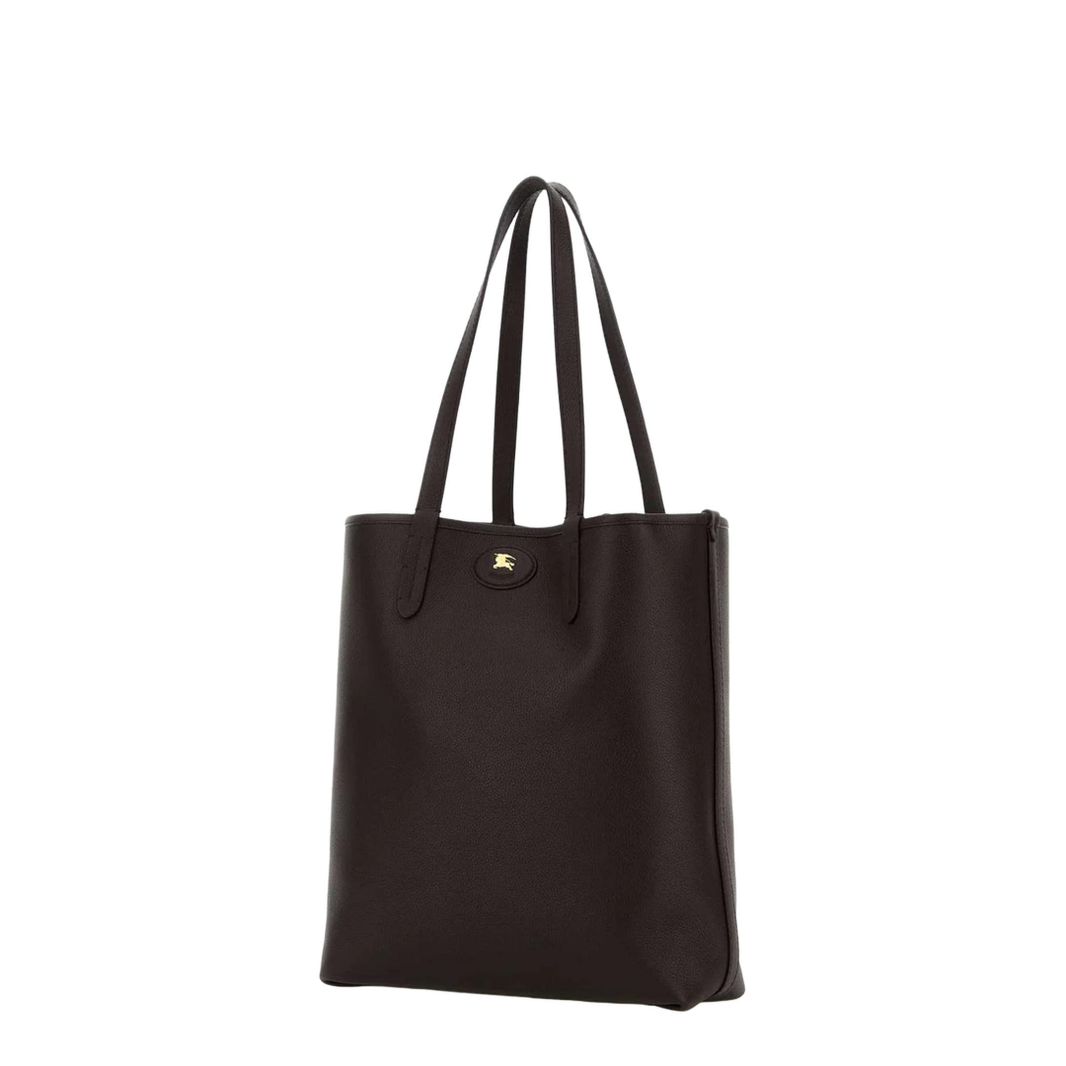 Bloomsbury Shopping Bag Leather Dark Brown - Image 2