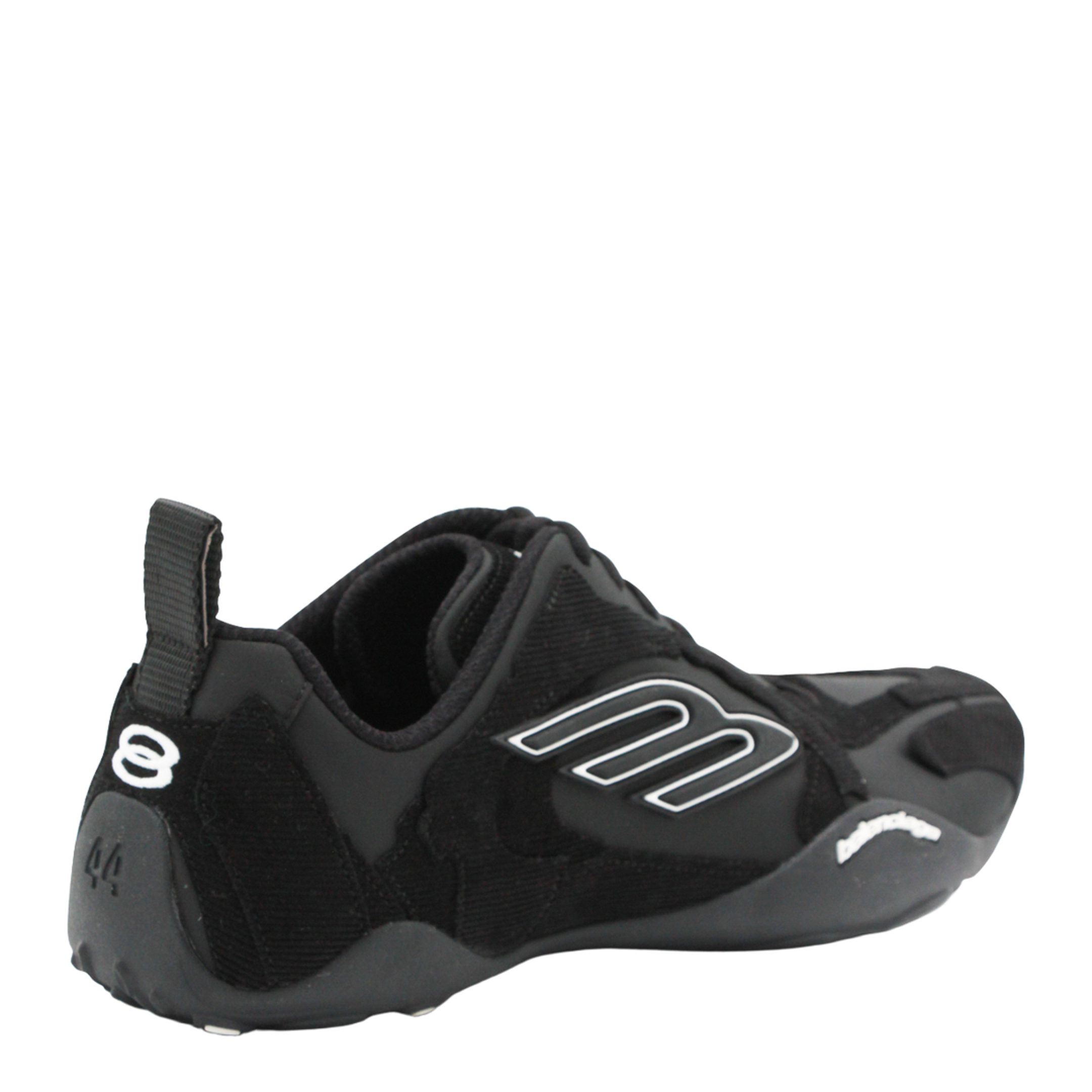 Black Nylon Monday Sneakers - Image 3