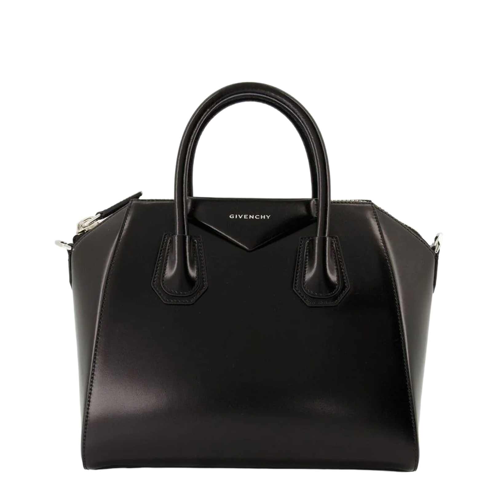 Antigona Small Leather Shoulder Bag - Image 1