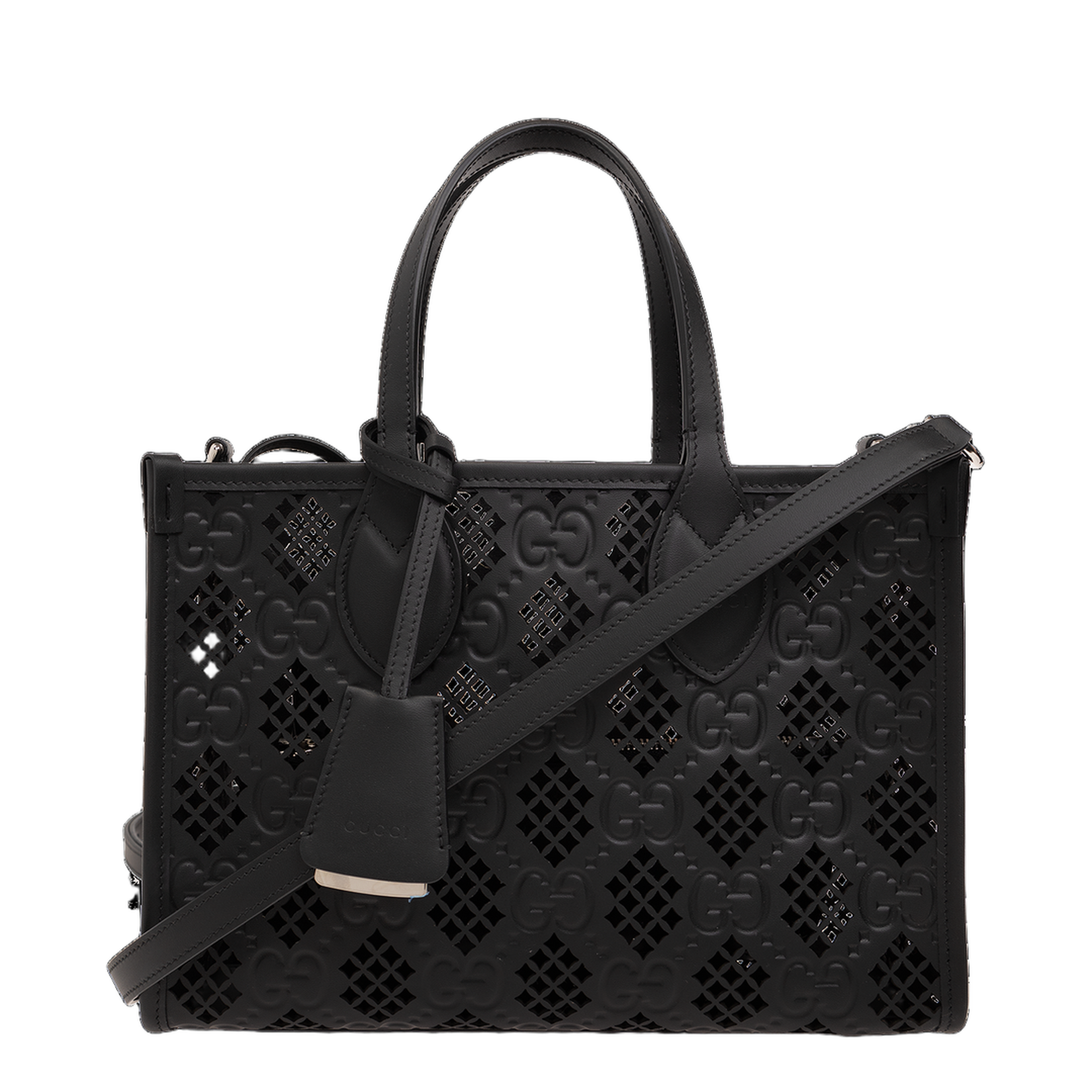 Ophidia Openwork Shoulder Bag - Image 1