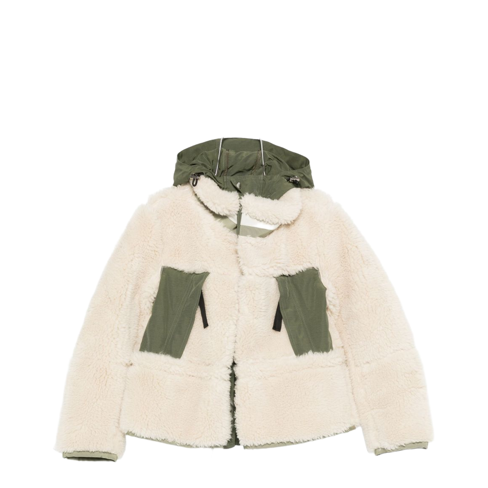 Fleece Texture Zip Fastening Jacket - Image 1