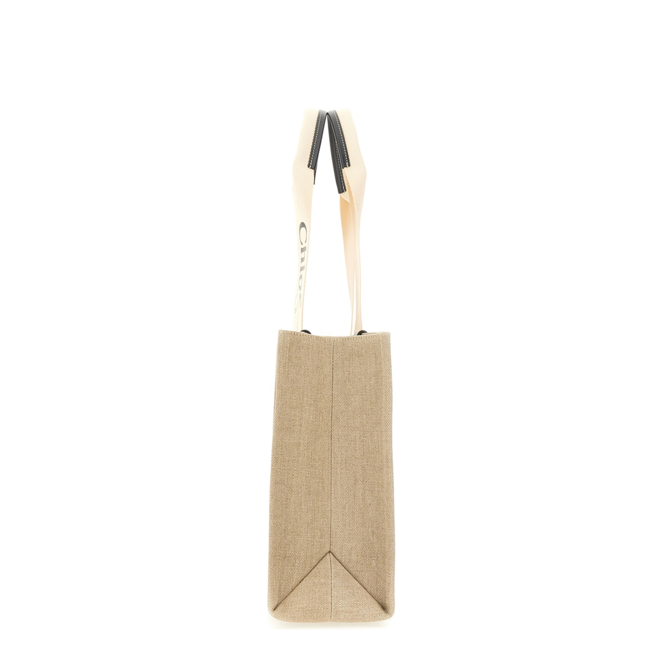 Linen Bag with Double Logo Handles - Image 5