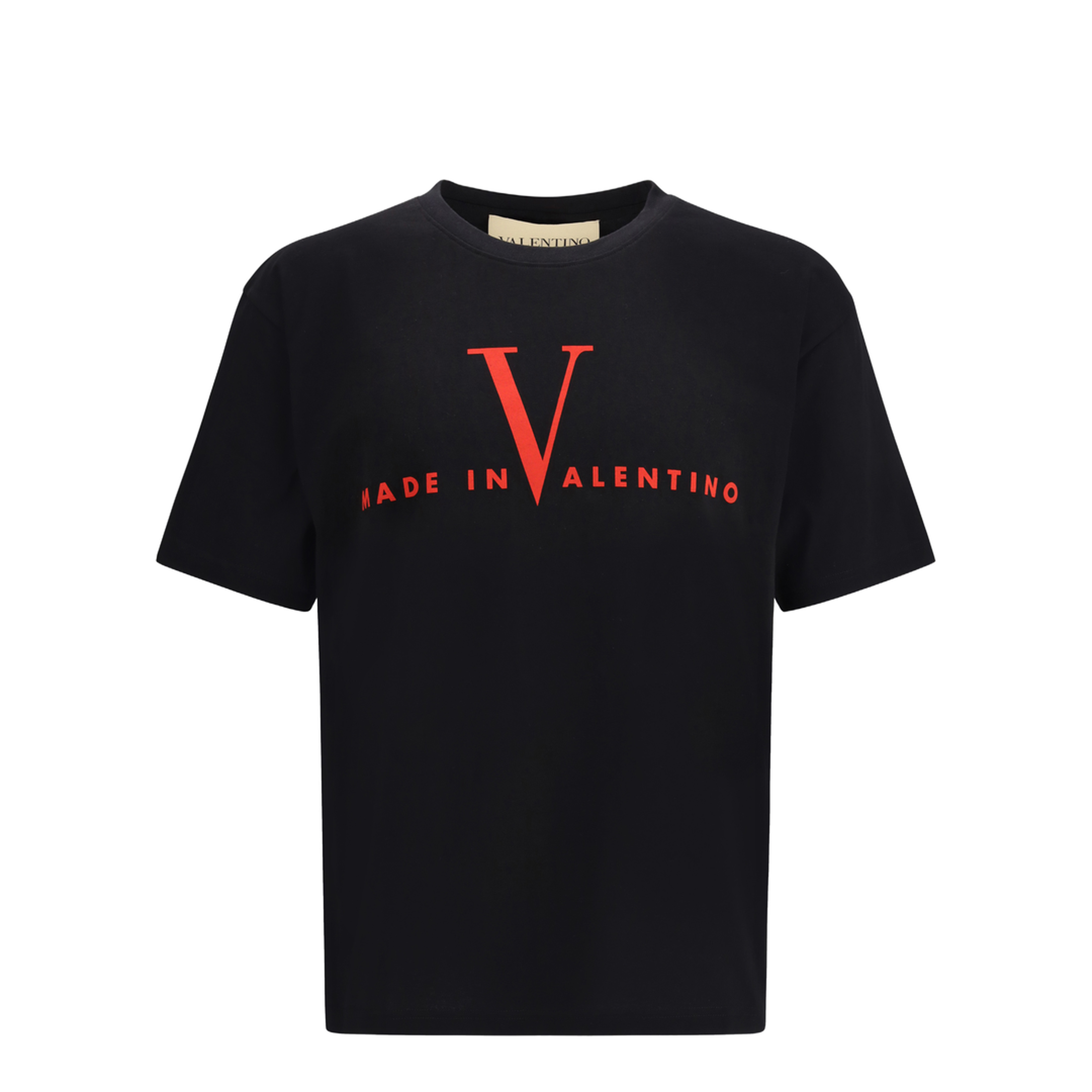 T-shirt with a Made in print - Image 1