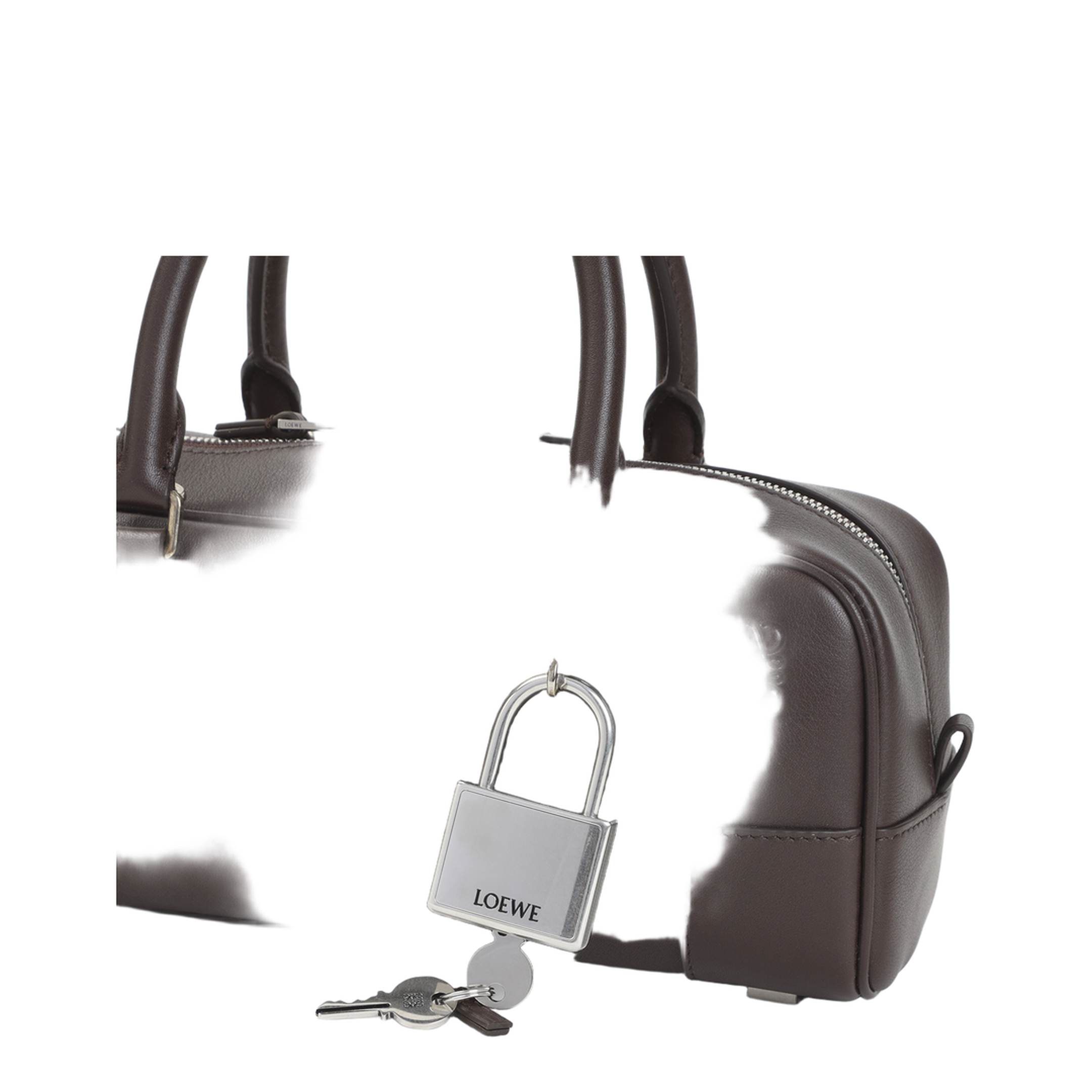 Amazona 23 Cropped Calfskin Shoulder Bag - Brown - Image 5