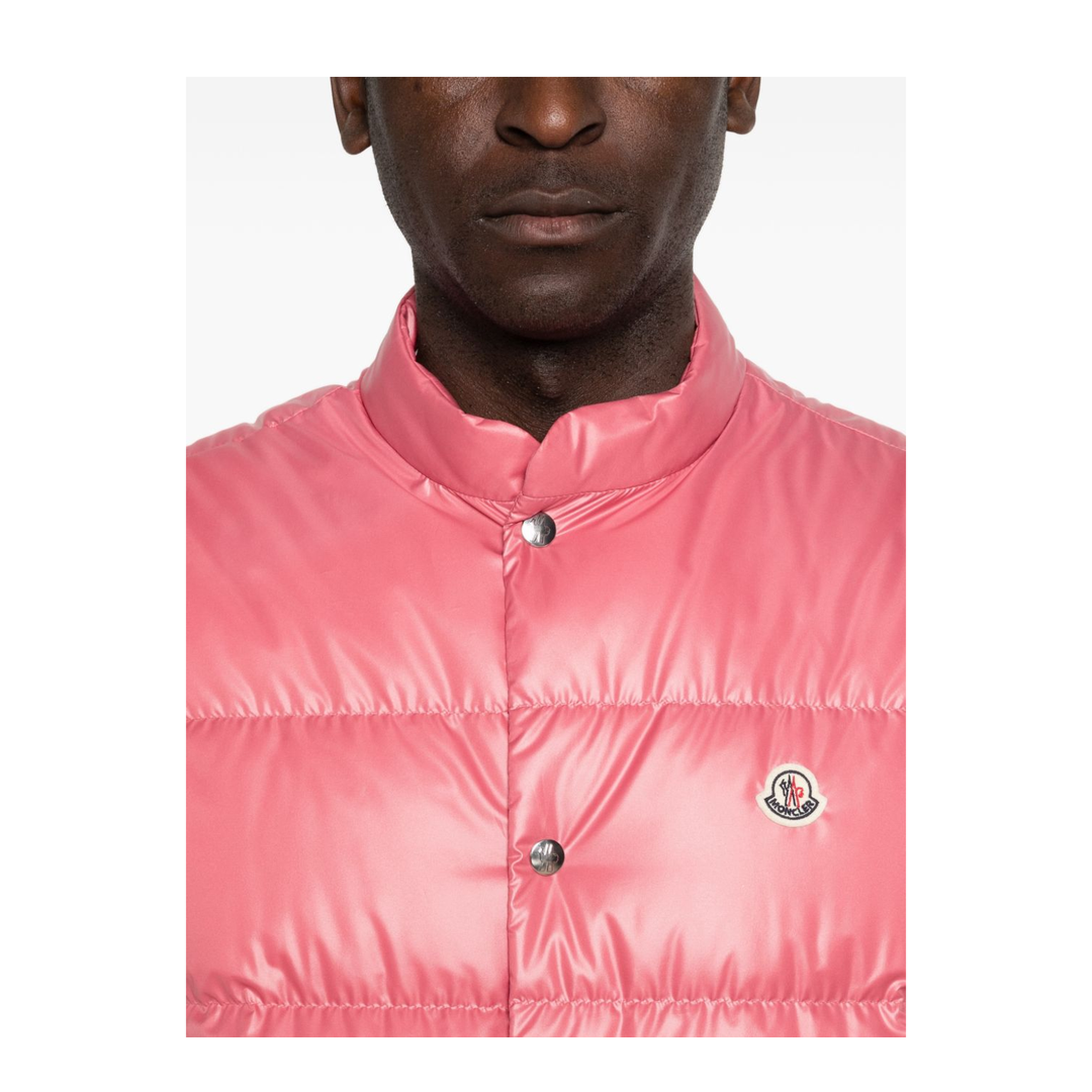 Bright Pink Restigo Down Gilet - Image 2