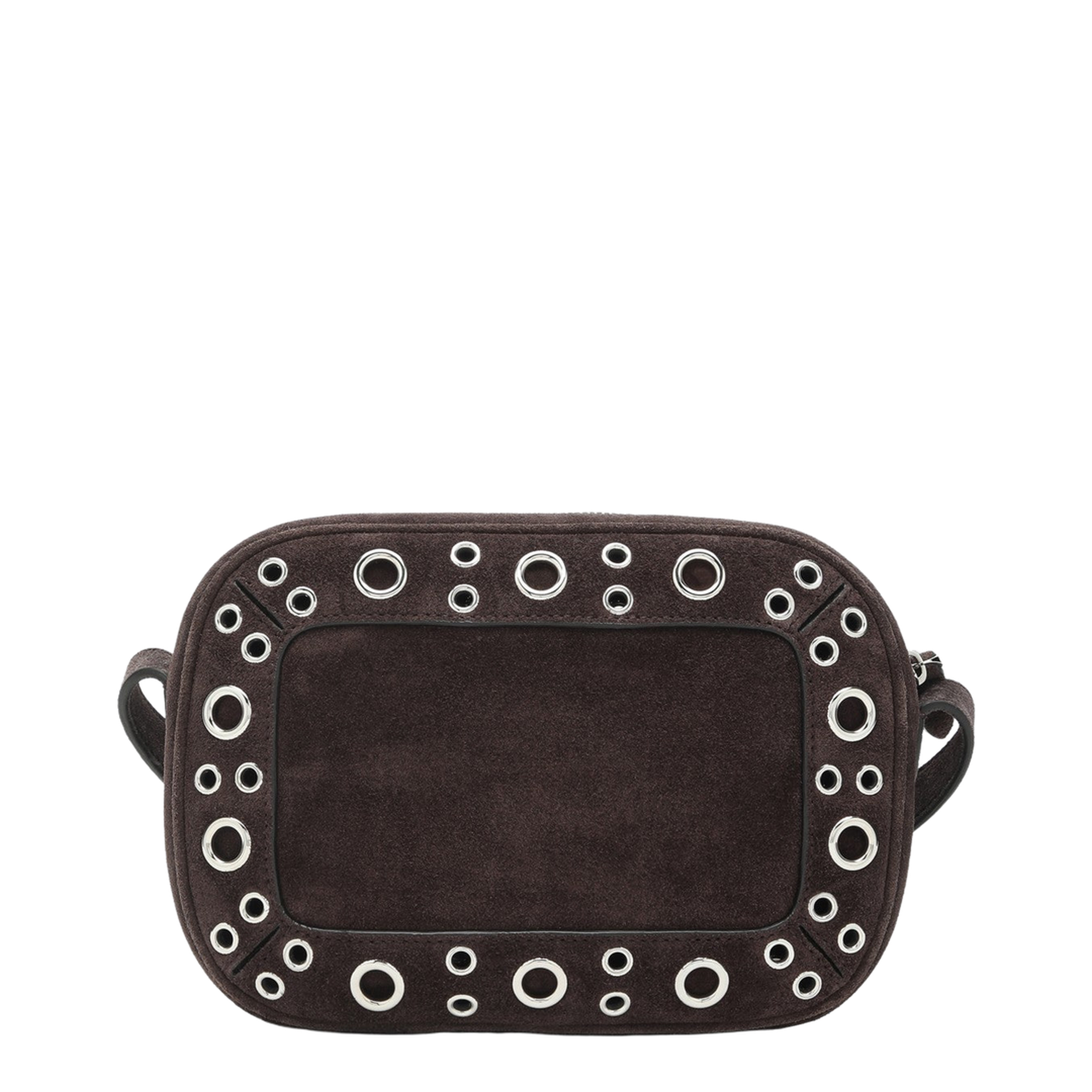 Brown Suede Nellcôte Crossbody Bag - Image 2