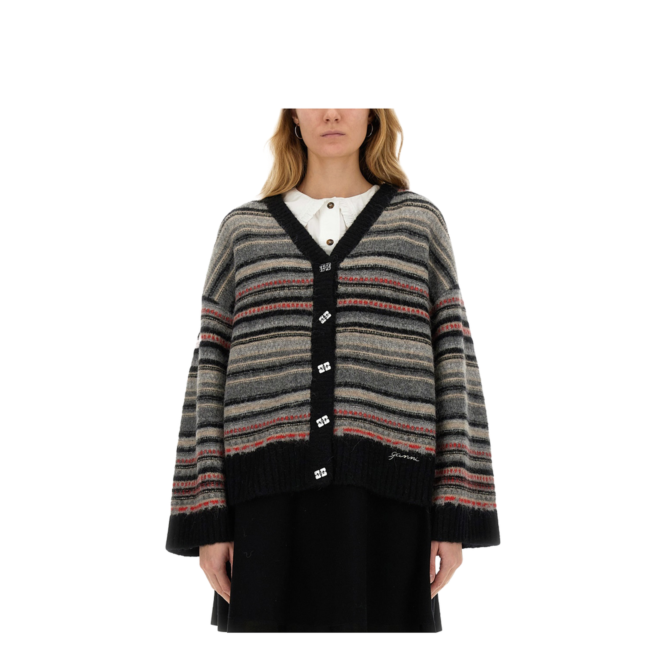 Boxy Fit Cardigan - Image 1