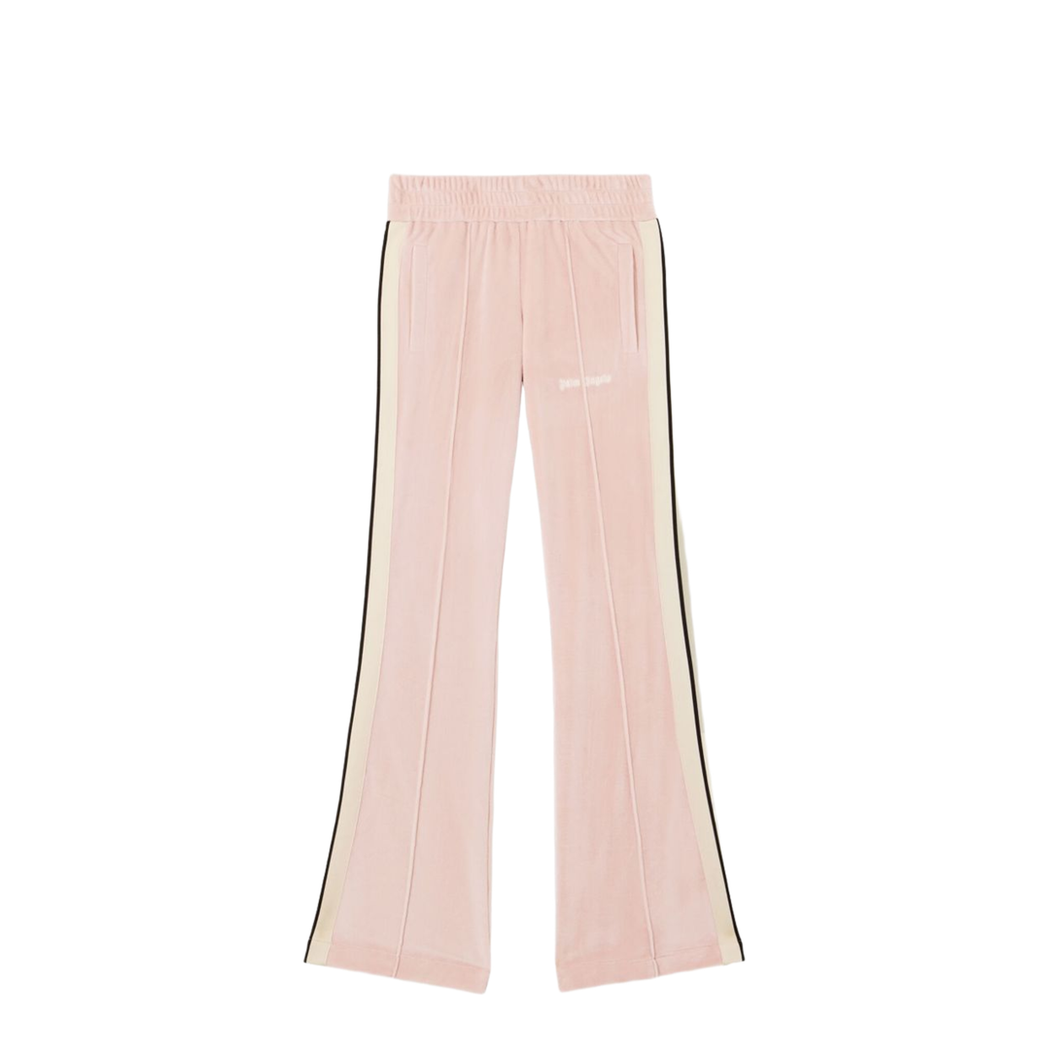 Velvet Trousers With Side Stripes - Image 1