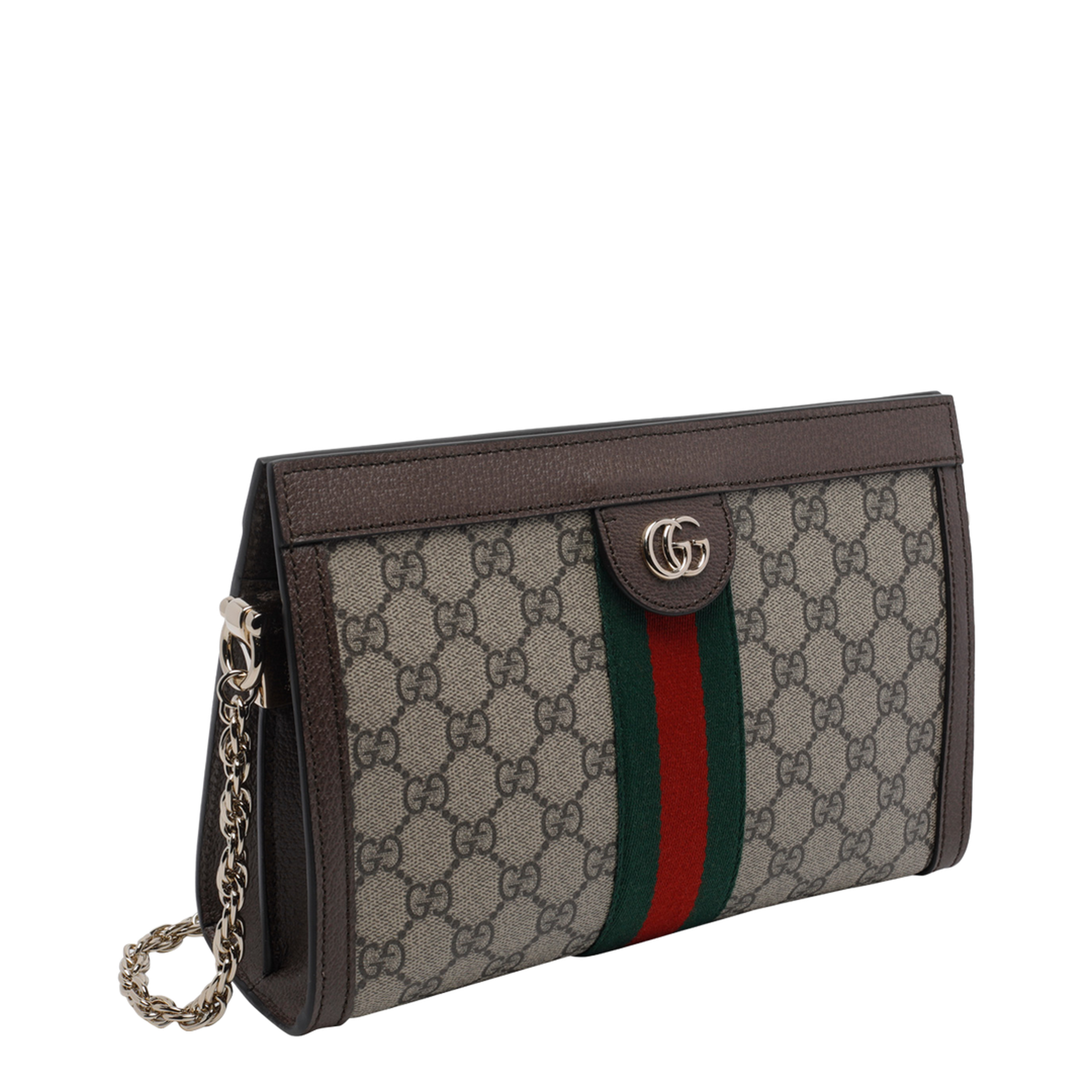 Ophidia Medium Shoulder Bag - Beige/Brown - Image 2