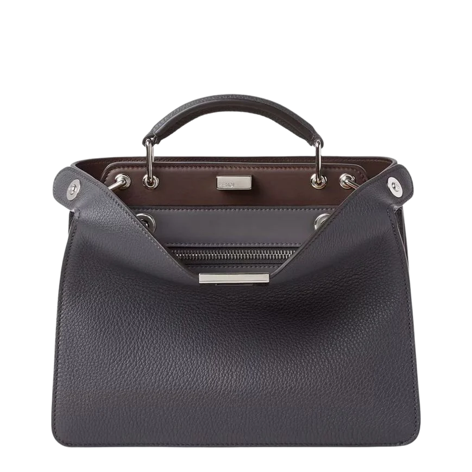 Peekaboo ISeeU Small Leather Gray - Image 1