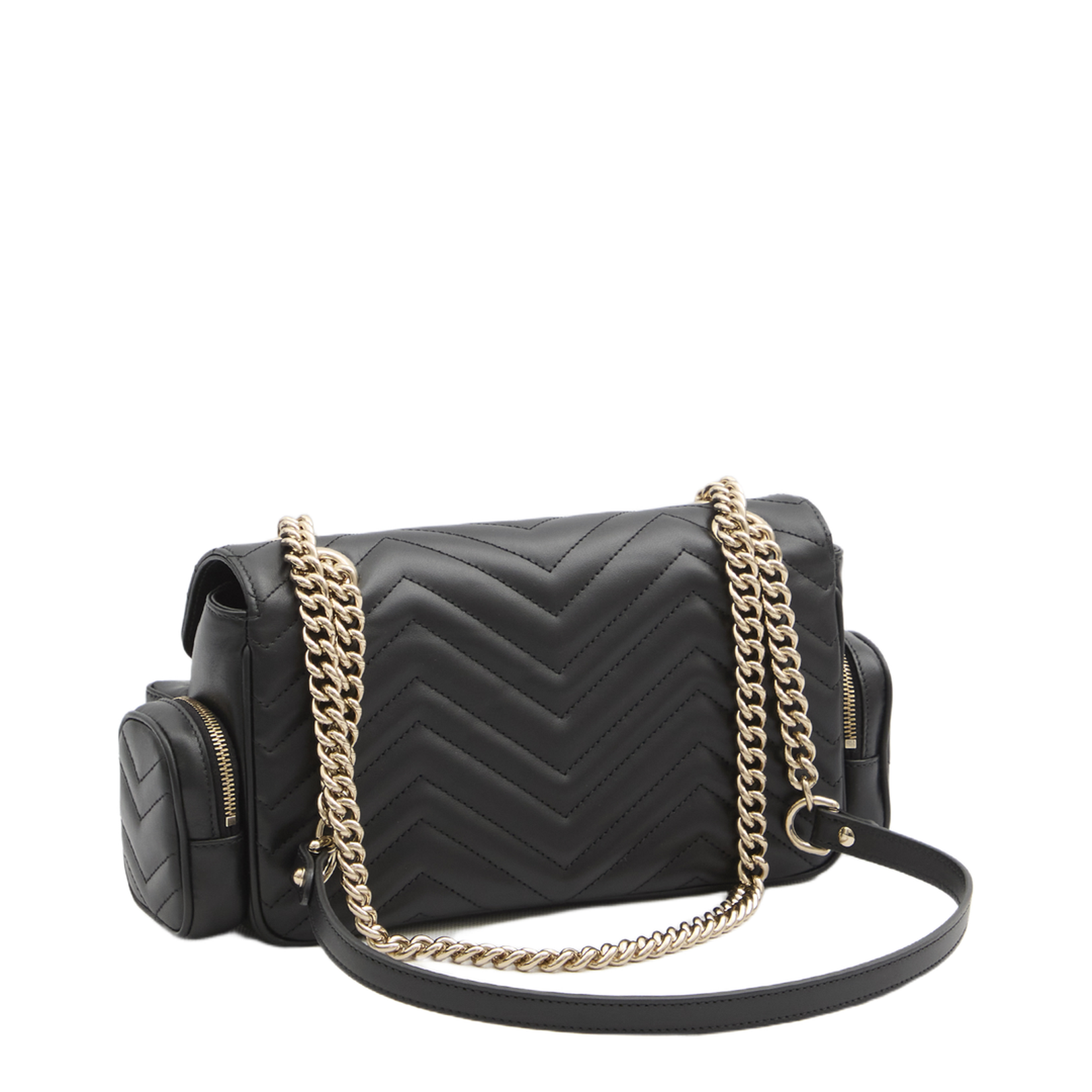 Go Small Leather Shoulder Bag - Black - Image 2