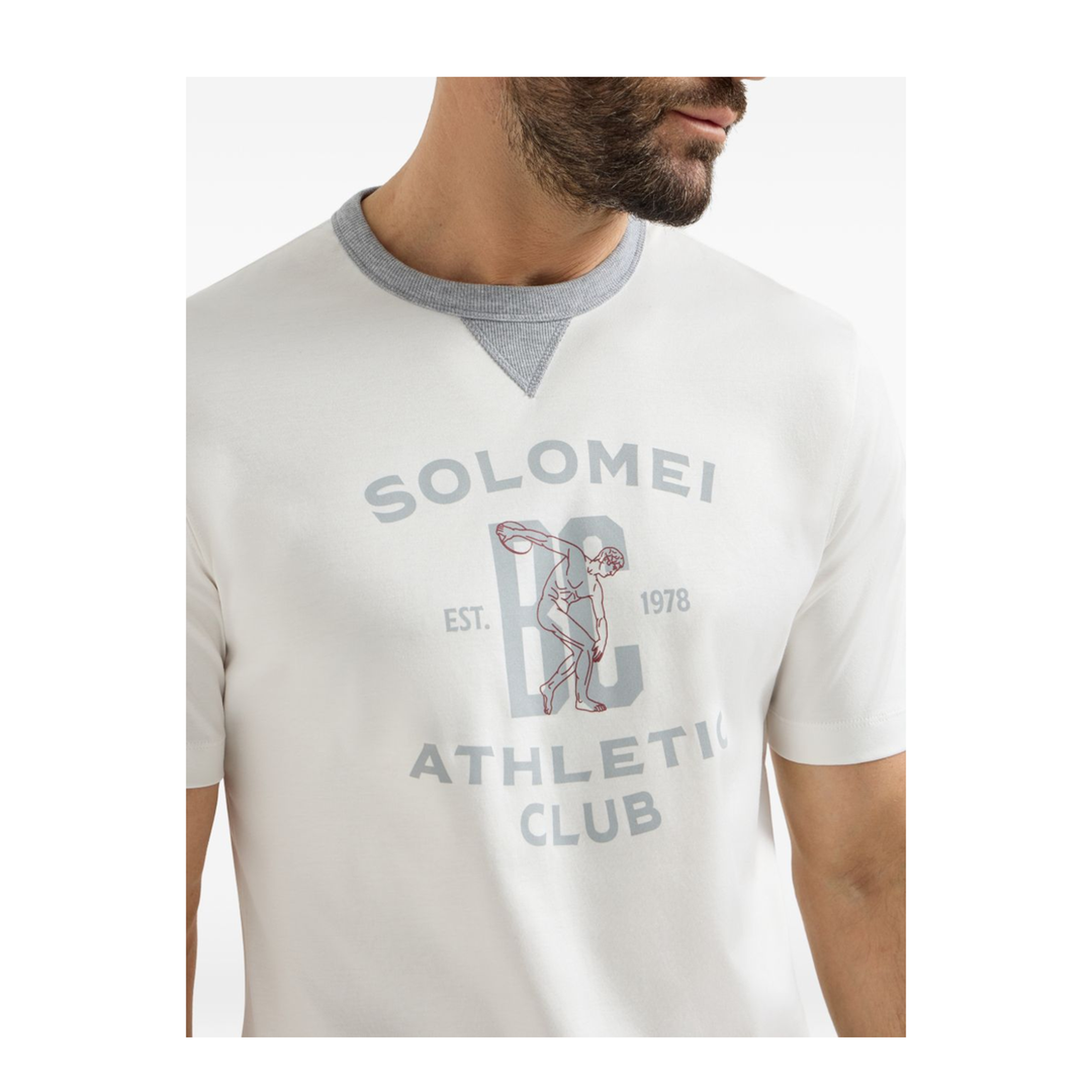 Printed T-Shirt White - Image 5