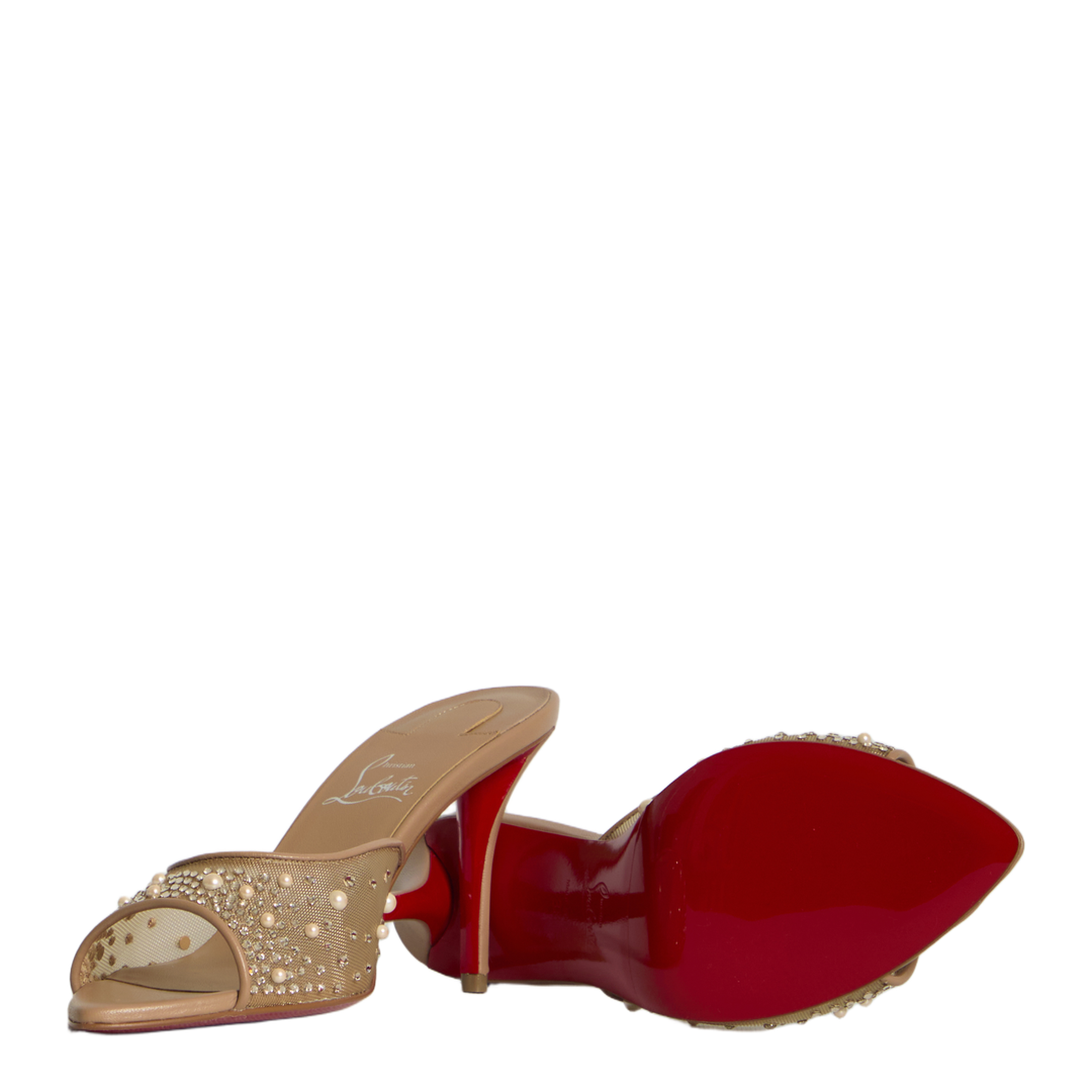 Miss Z Desgrastrass Pearl Mules - Image 5