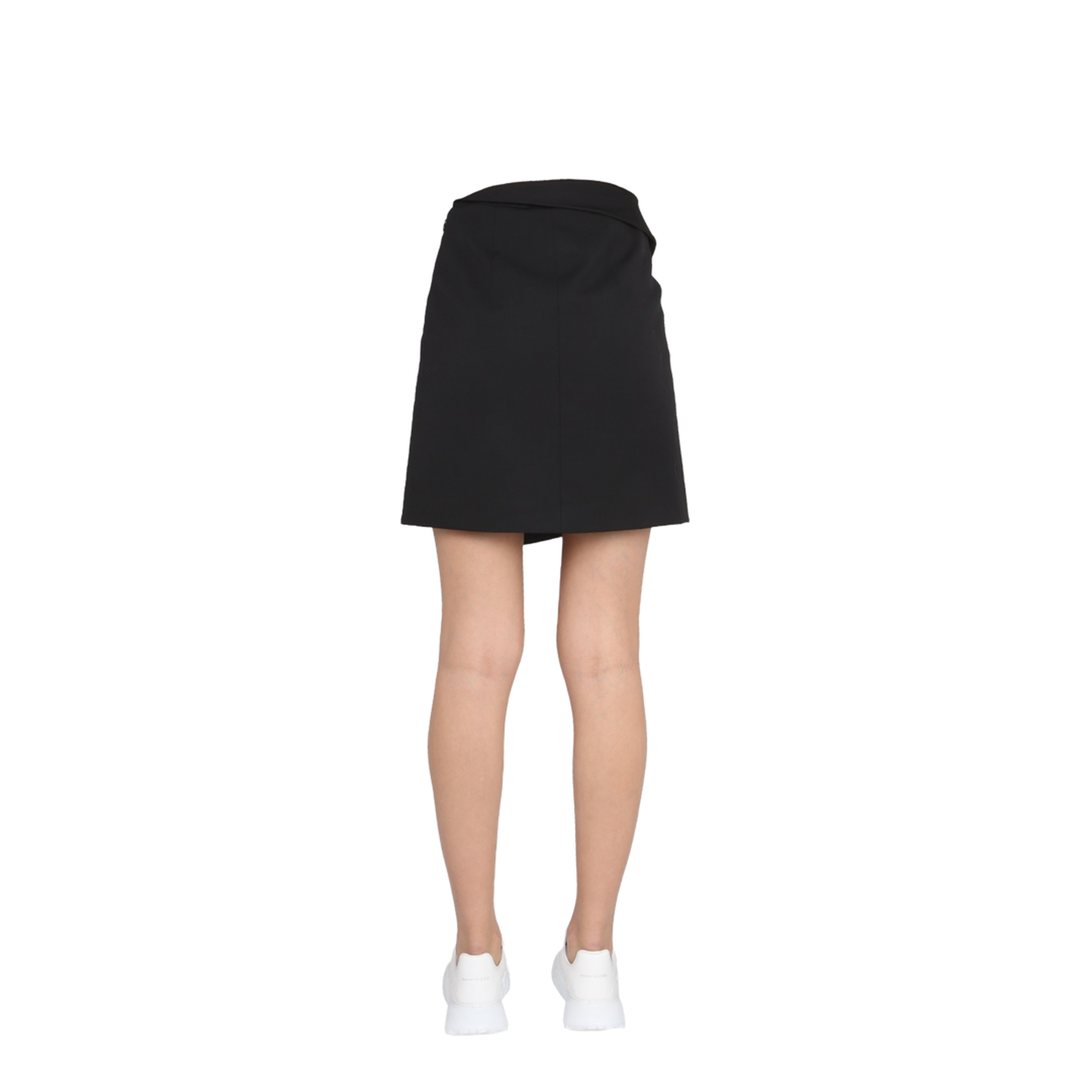 Asymmetrical Mini Skirt - Image 4