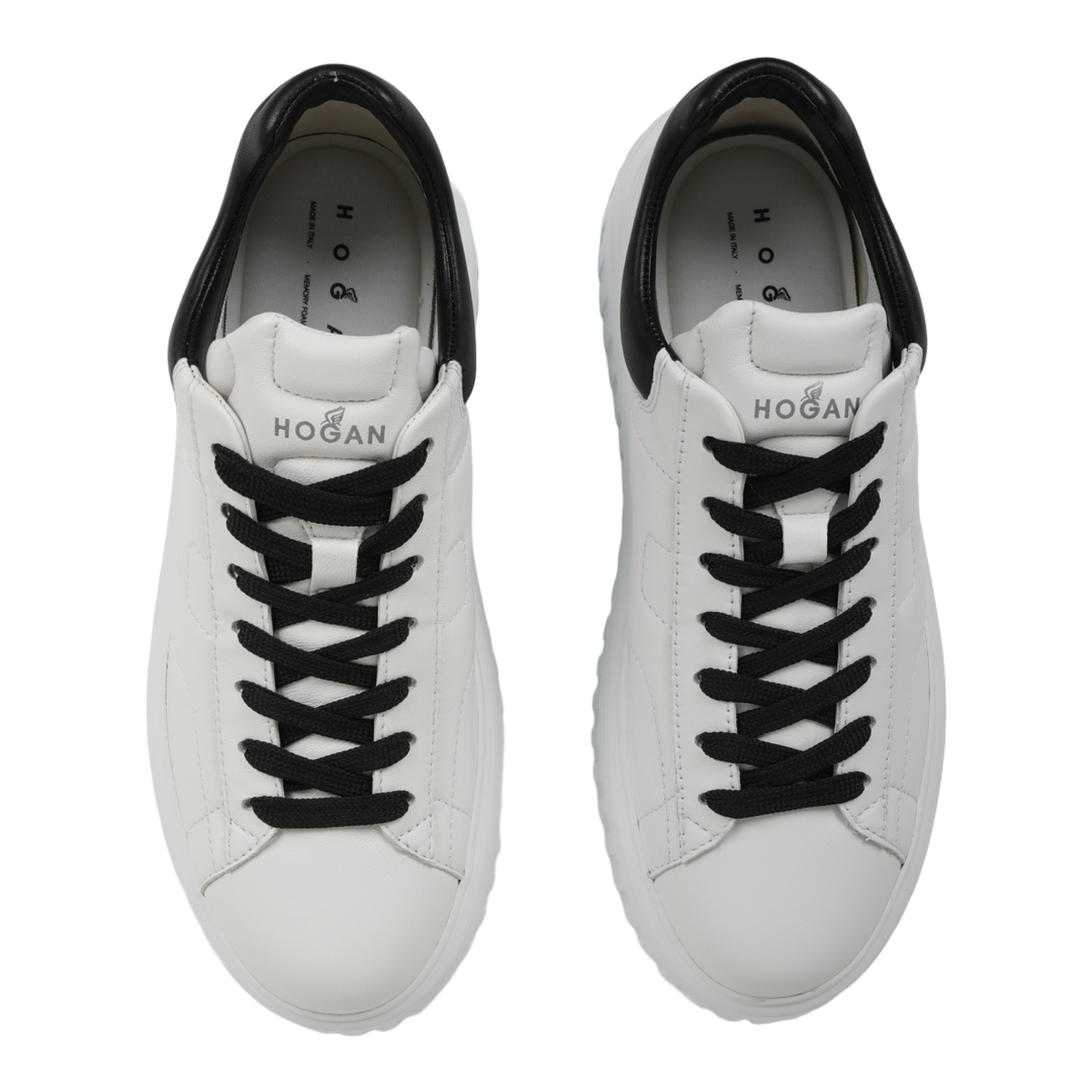 Sneakers H-Stripes White Black - Image 5