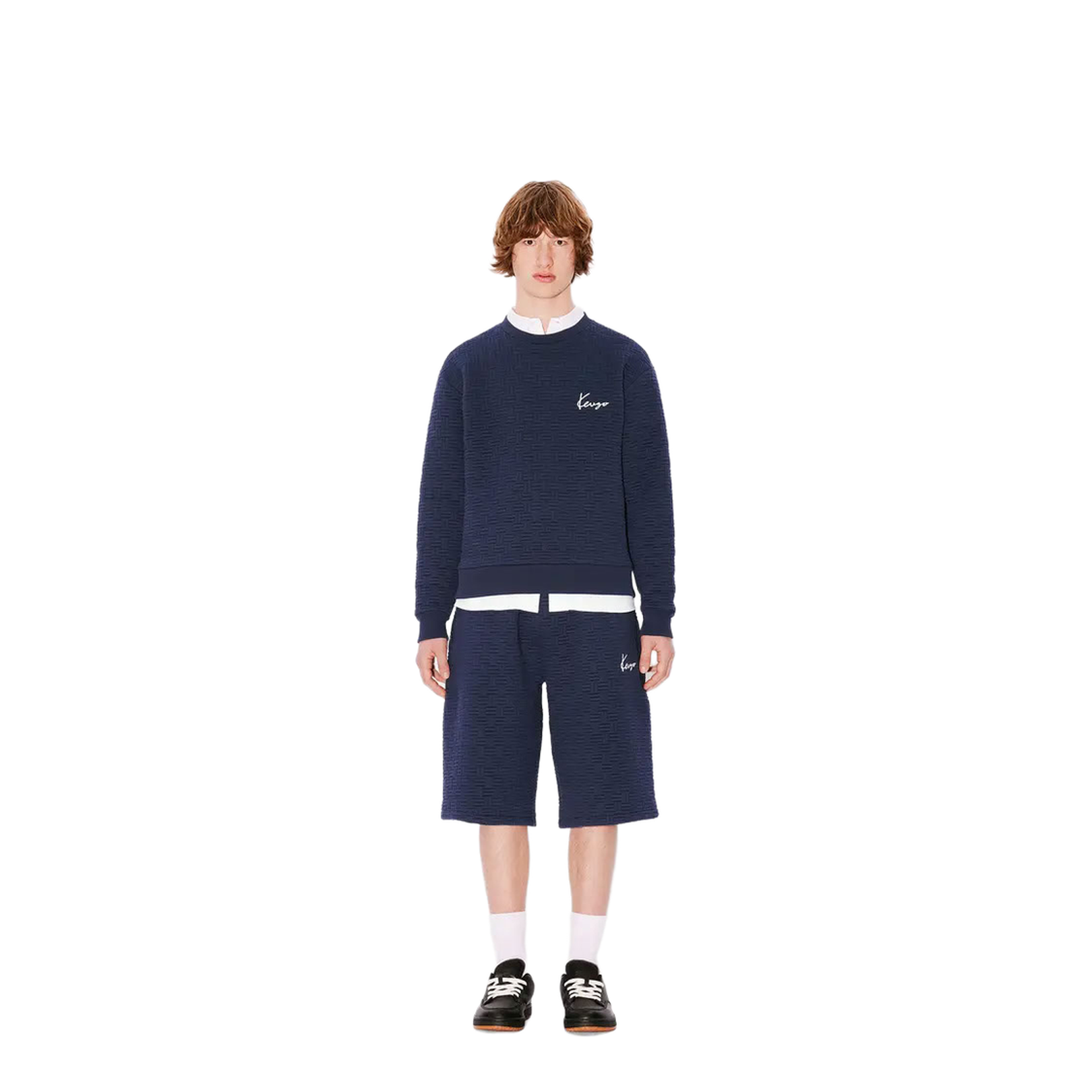 Embroidered Logo Long Sleeve Sweater - Image 4
