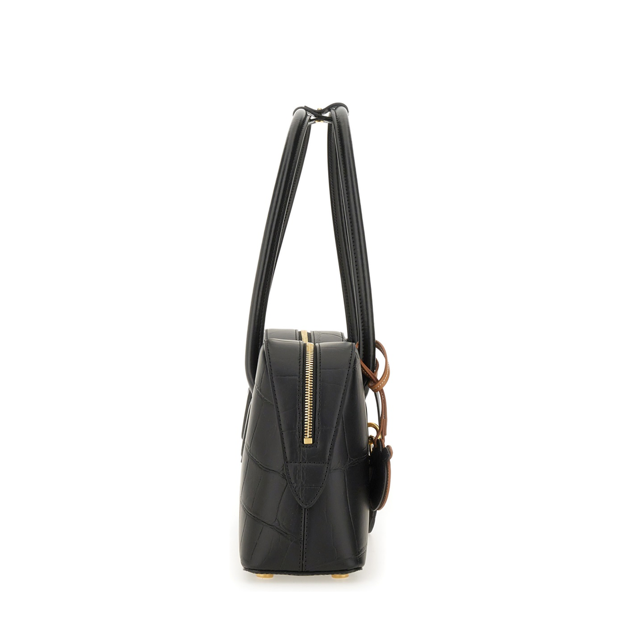 Ryder Medium Polyester Shoulder Bag - Uppeal Black - Image 3