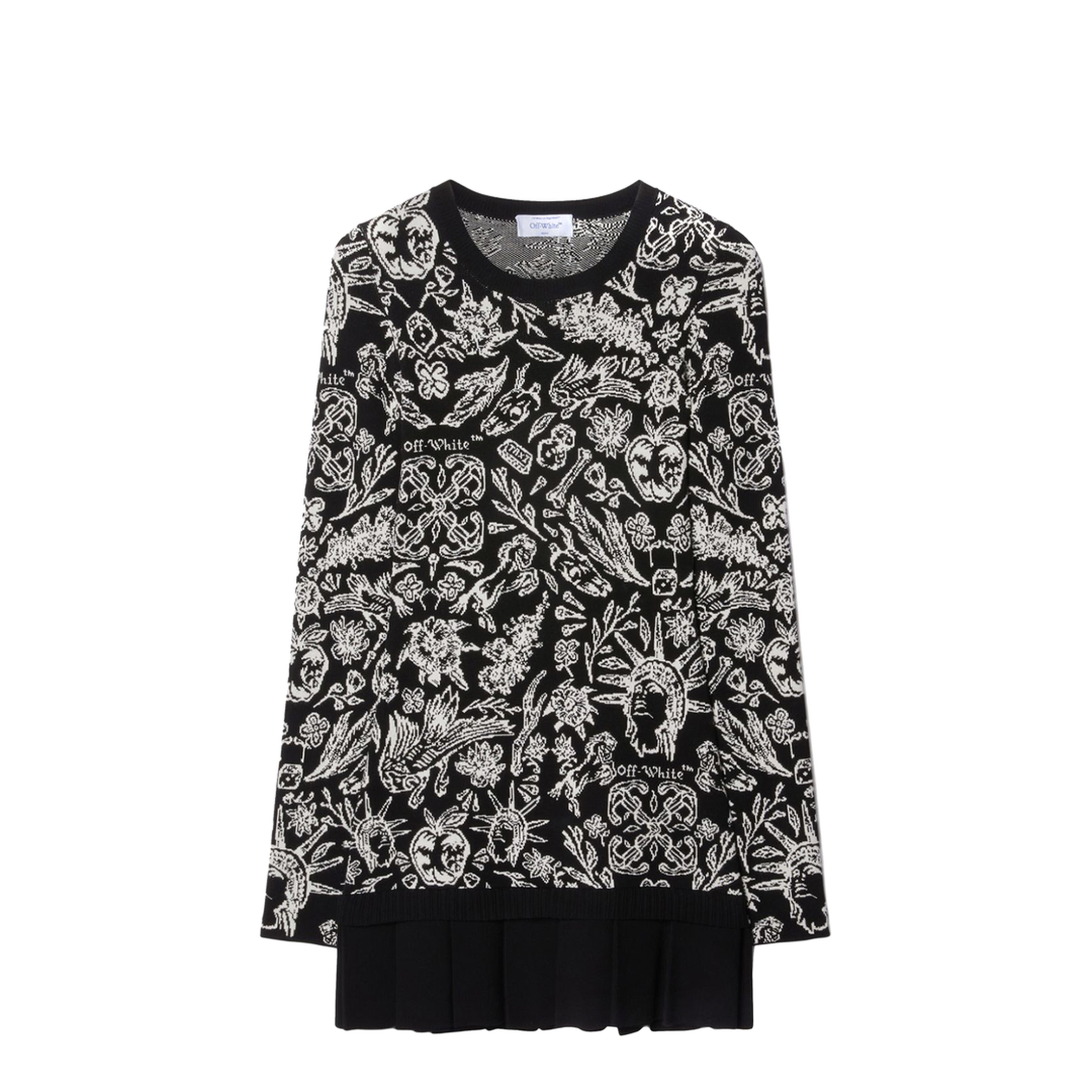 Floral Sleeves Dress - Image 1
