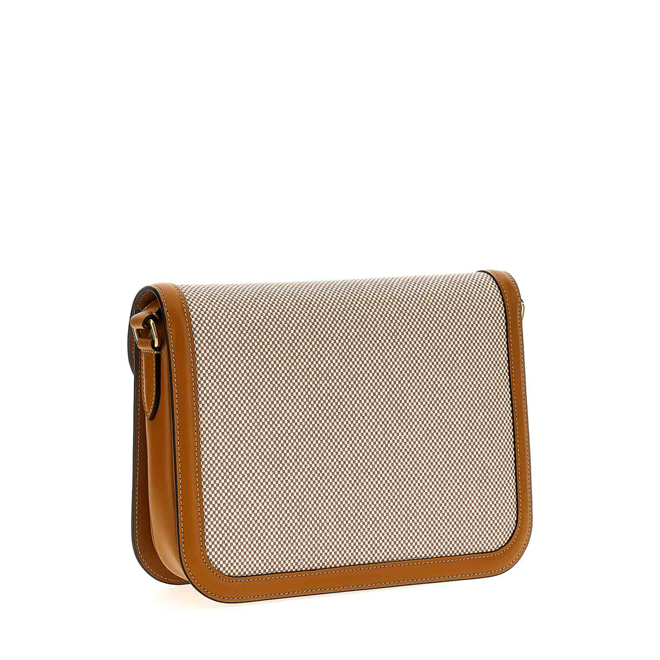 9to5 Canvas and Leather Shoulder Bag - Multicolor - Image 2
