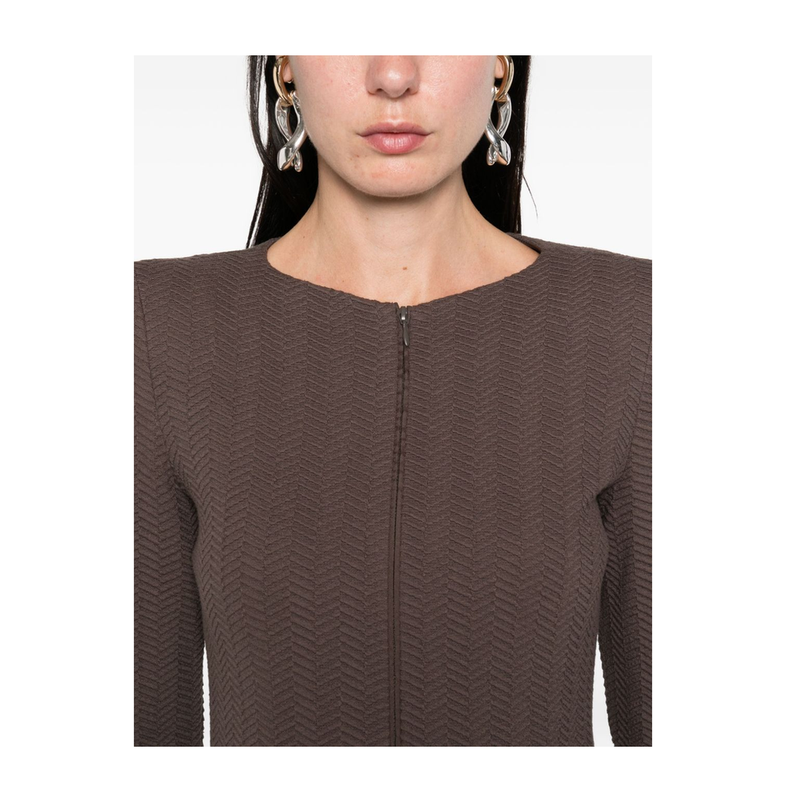 Cotton Blend Blazer Jacket - Image 3