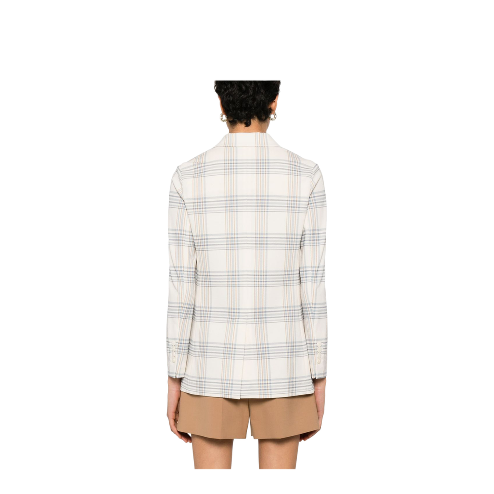 Cotton Double-Breasted Jacket - Image 4