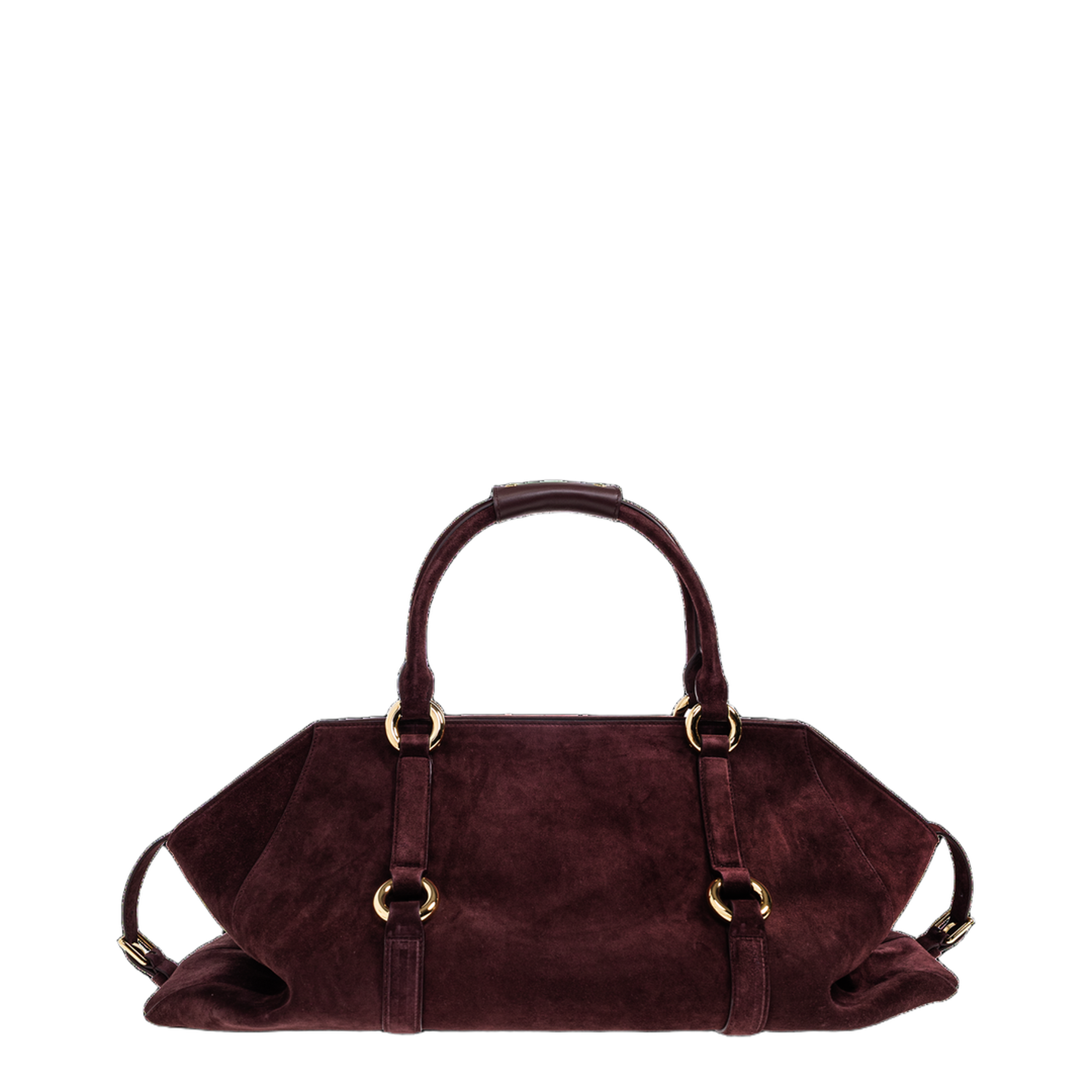 Farringdon Maxi Calf Leather Handbag - Oxblood - Image 2