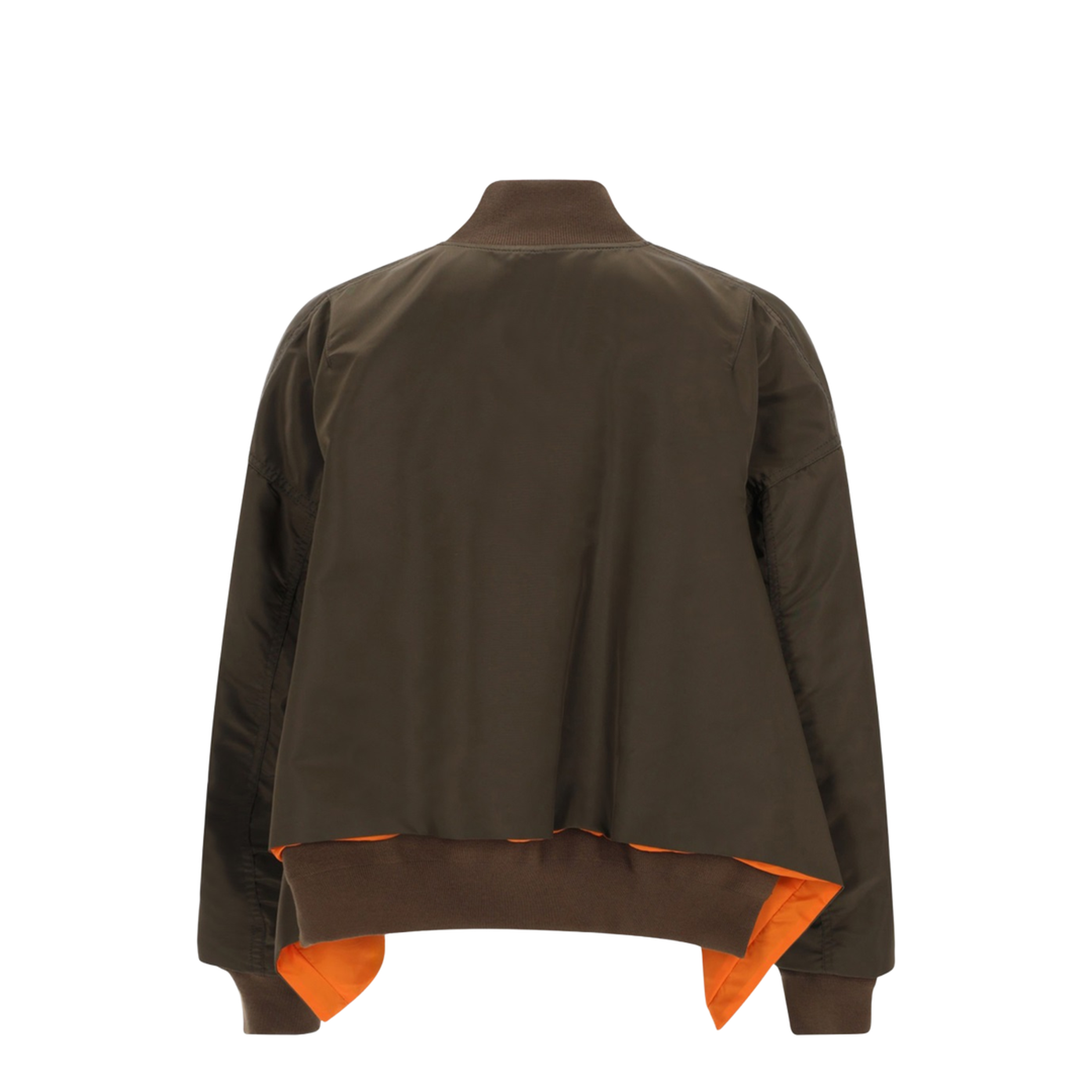 Cropped Bomber Jacket - Image 3