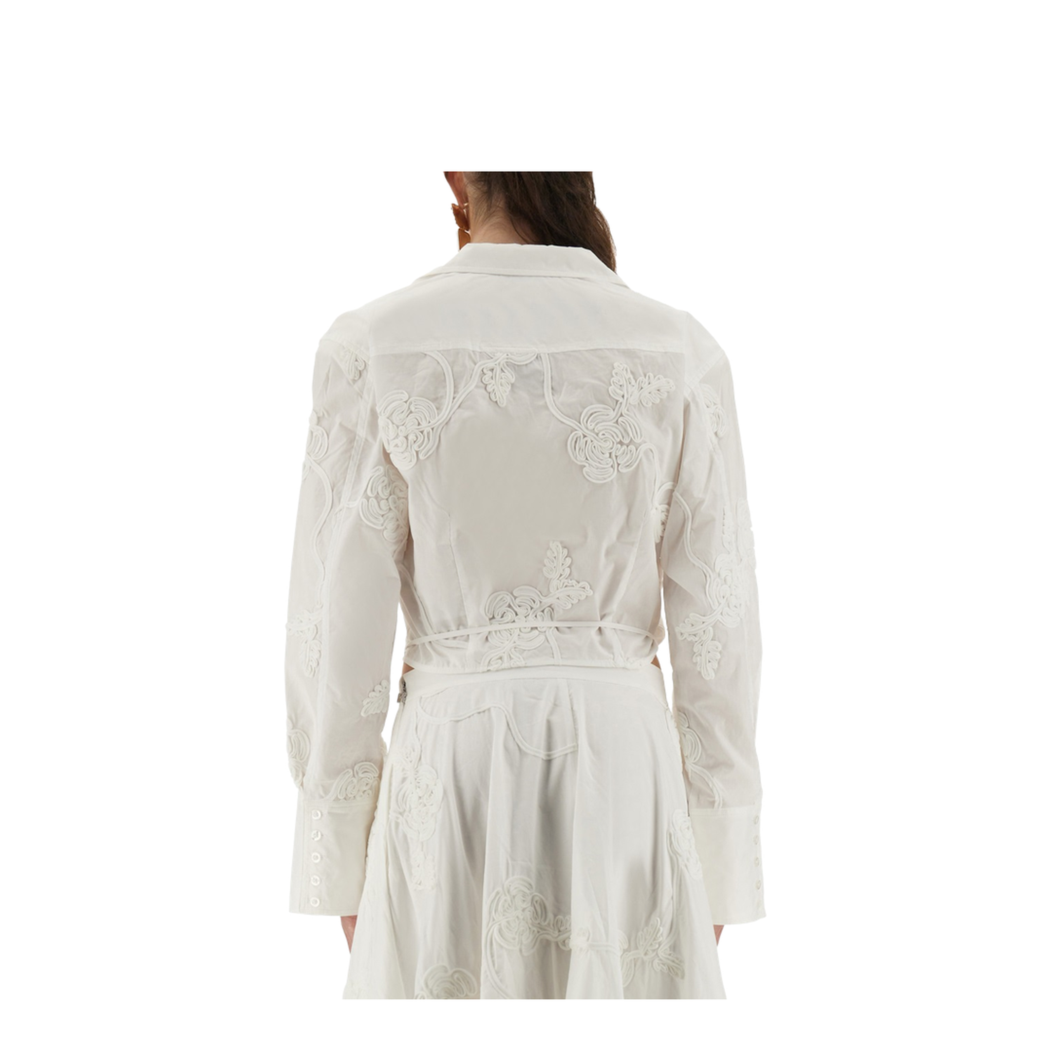 Wrap-Around Shirt Top - Image 3