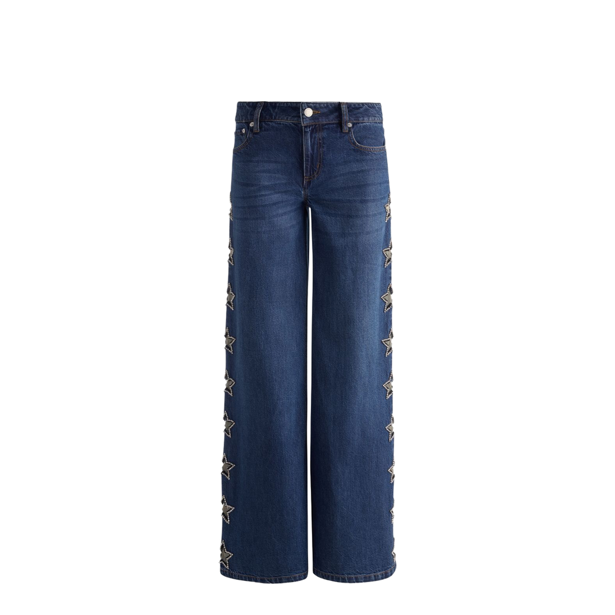 Amazing Embellished Jean In Dark Rinse - Image 1