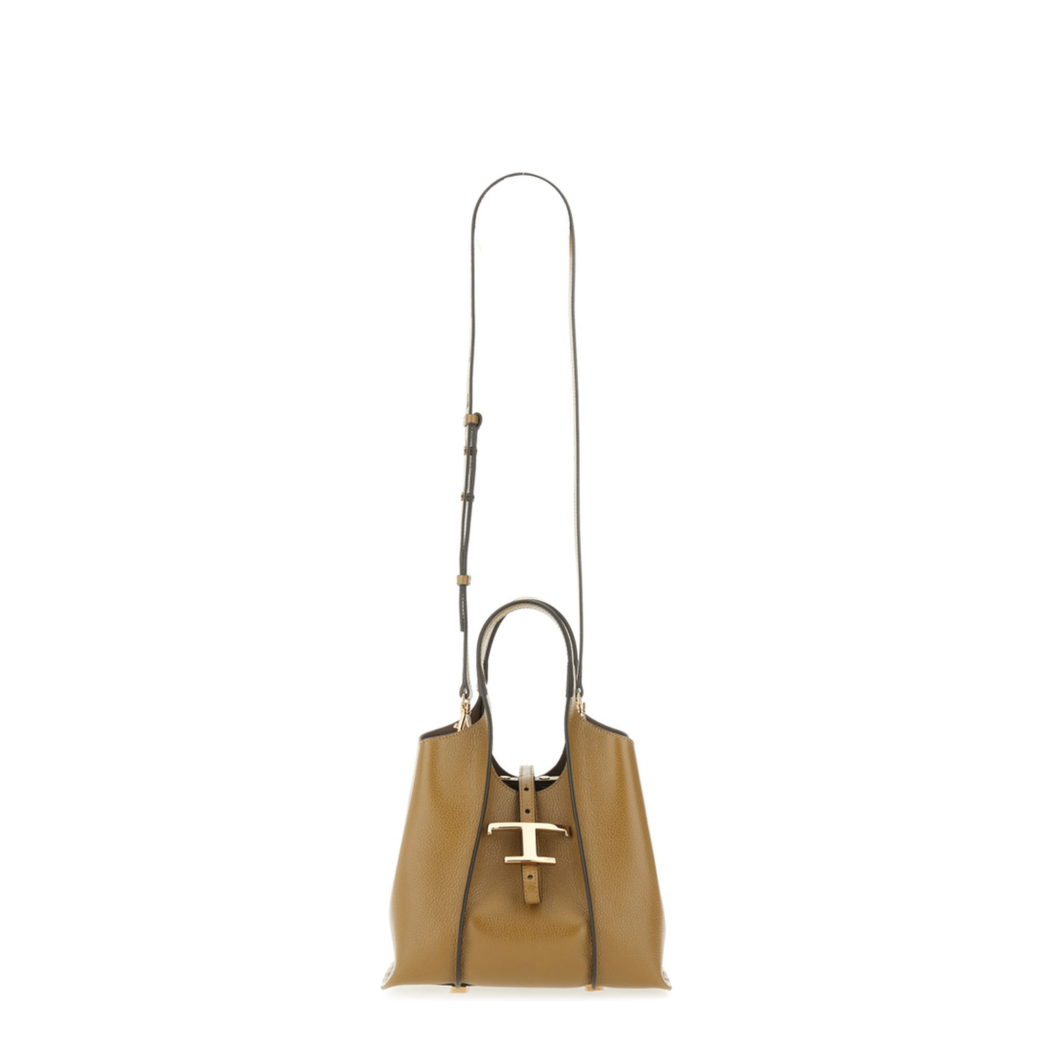 T Timeless Shopping Bag in Leather Mini - Image 4