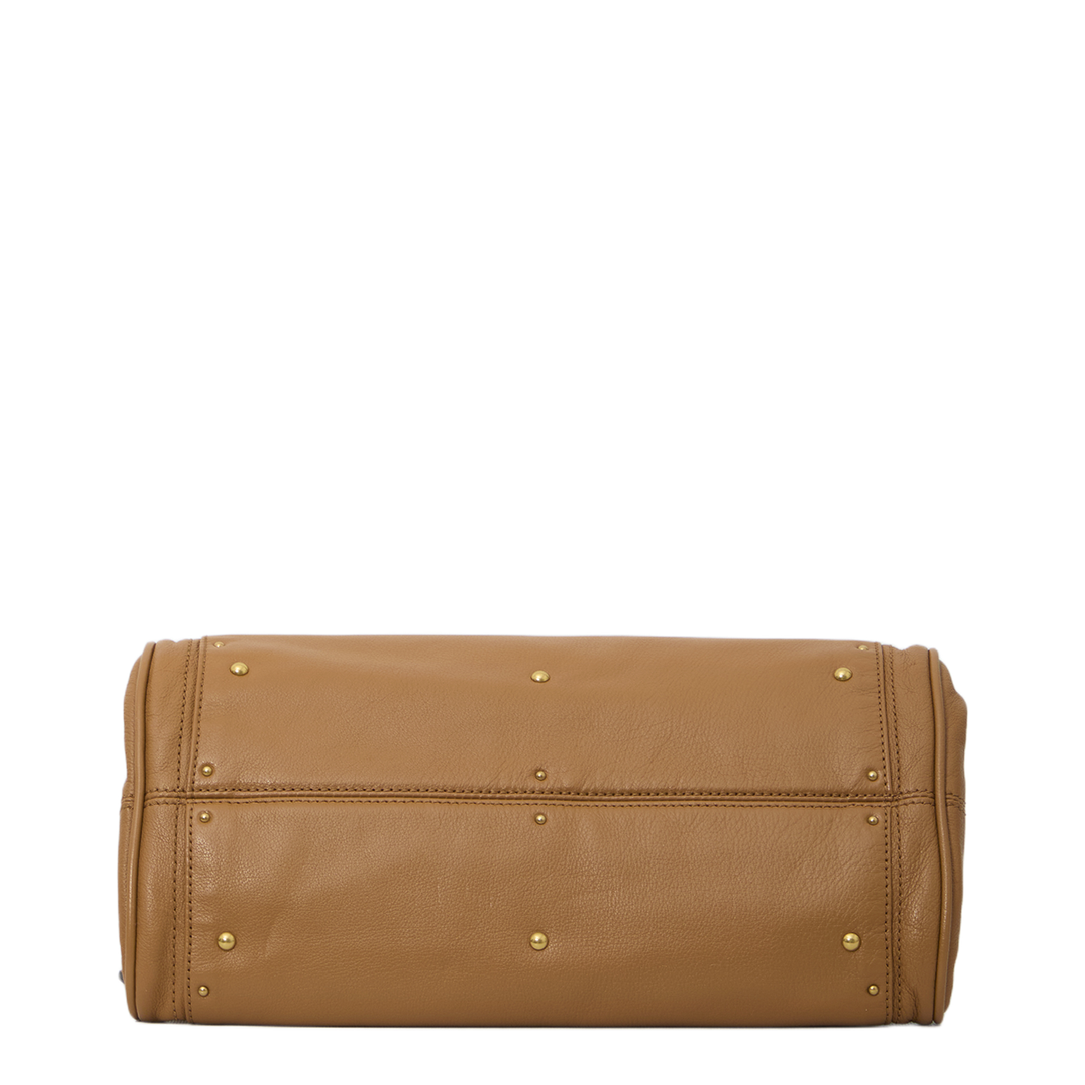Paddington Buffalo Leather Shoulder Bag - Mustang Brown - Image 3