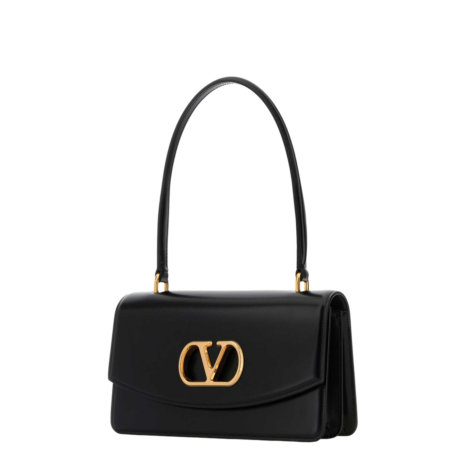 Shiny Calfskin Shoulder Bag - Image 2