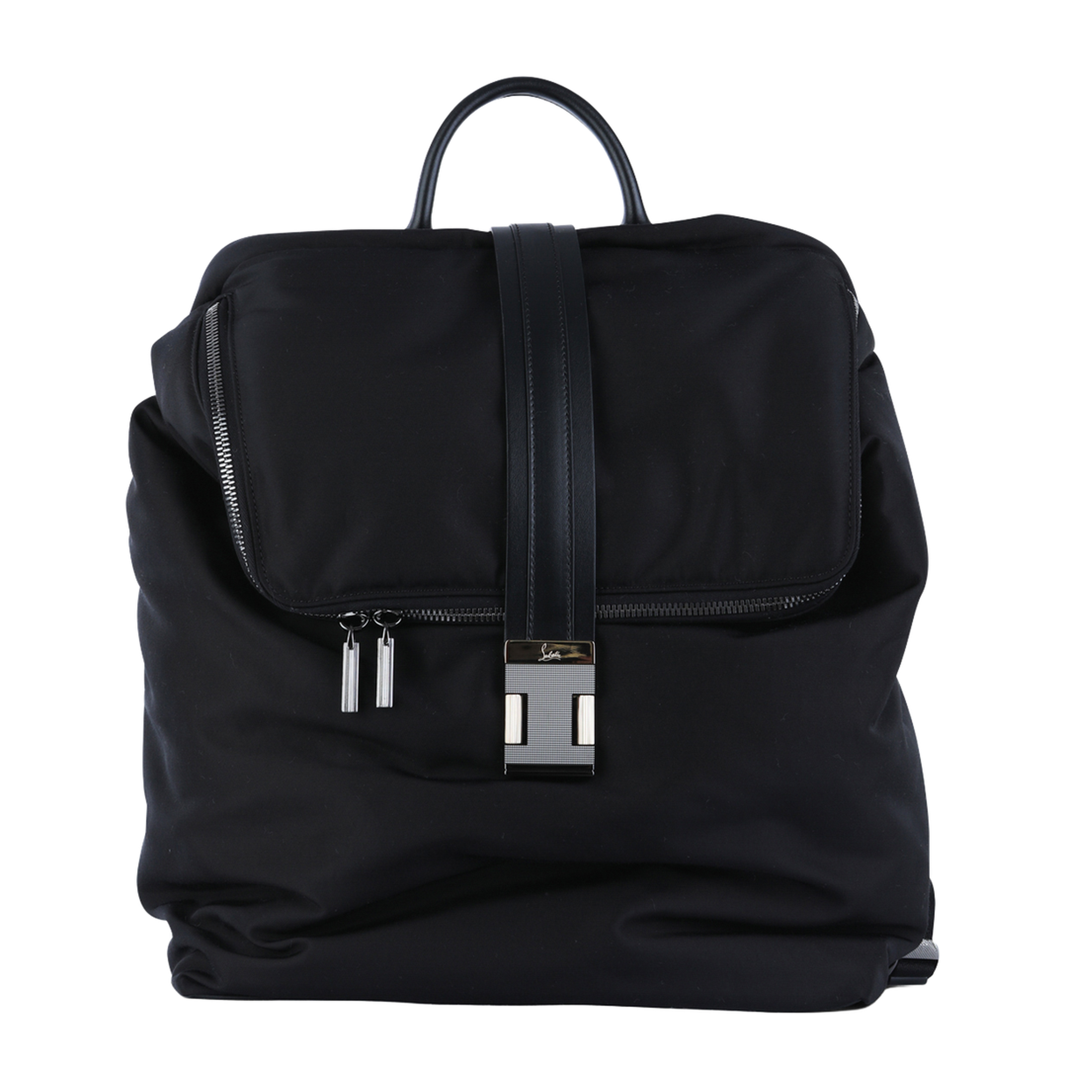Nylon Backpack - Black - Image 1
