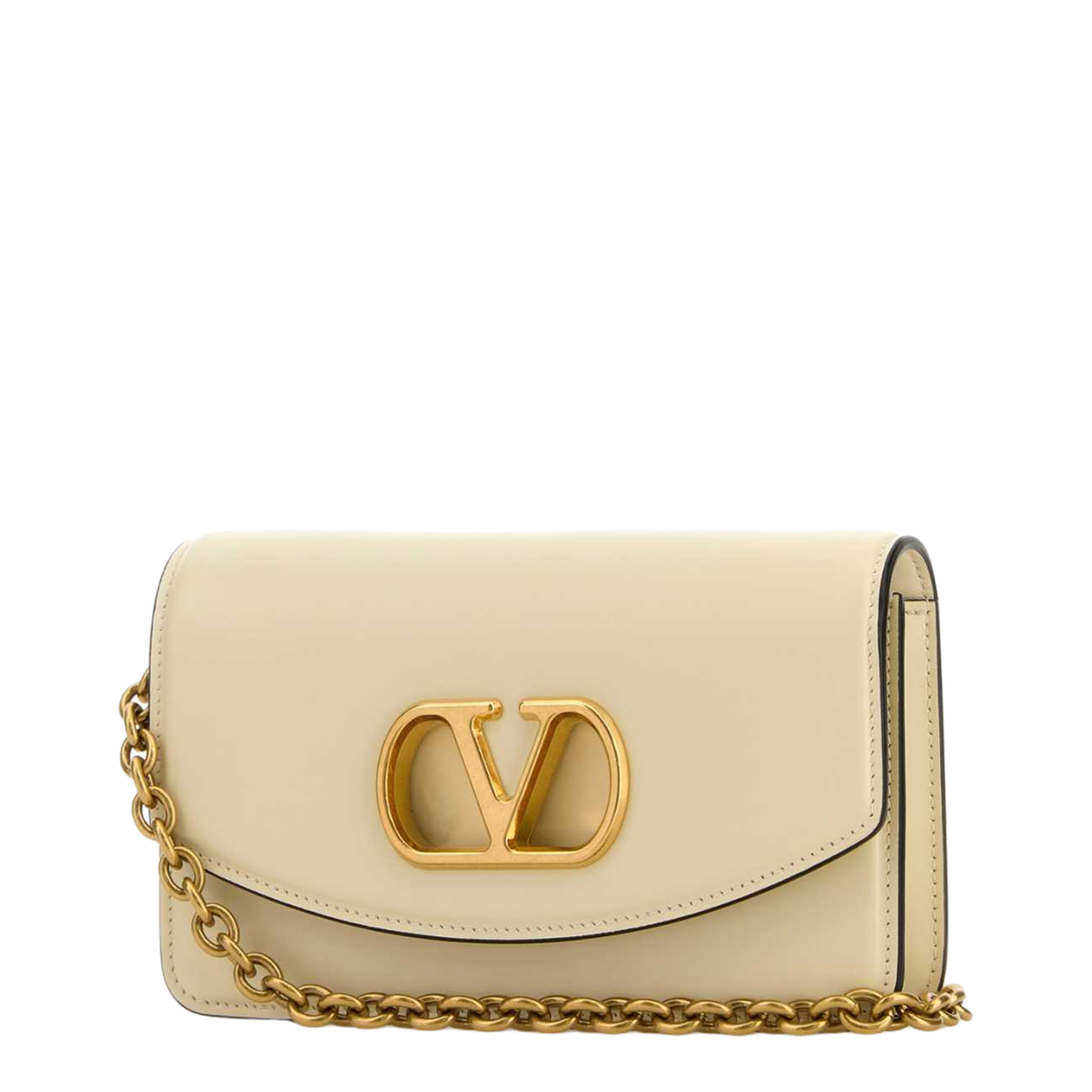 Vain Medium Calfskin Clutch Bag - Butter - Image 2