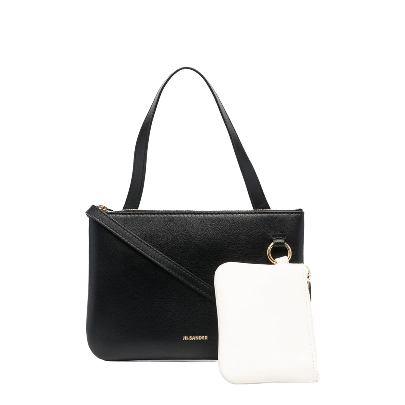 Nappa Leather Logo Print Bag - Image 1