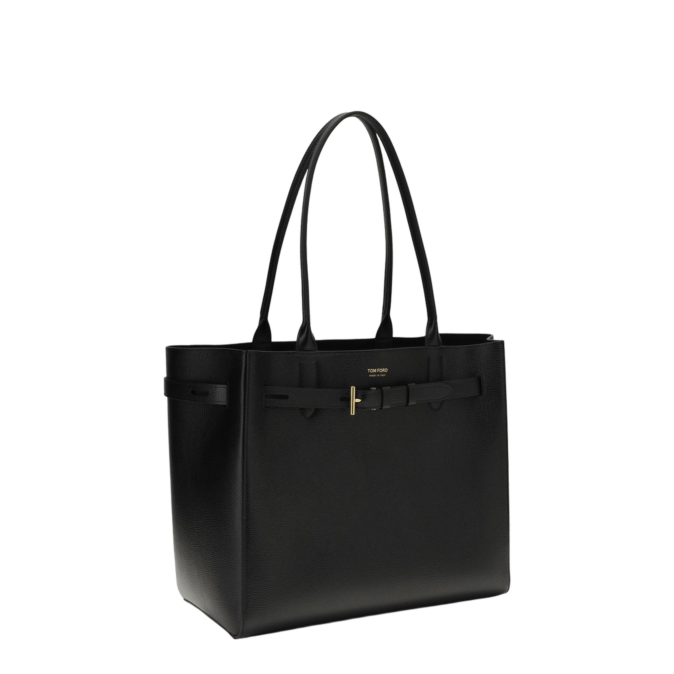 Audrey Medium Calfskin Tote - Black - Image 2