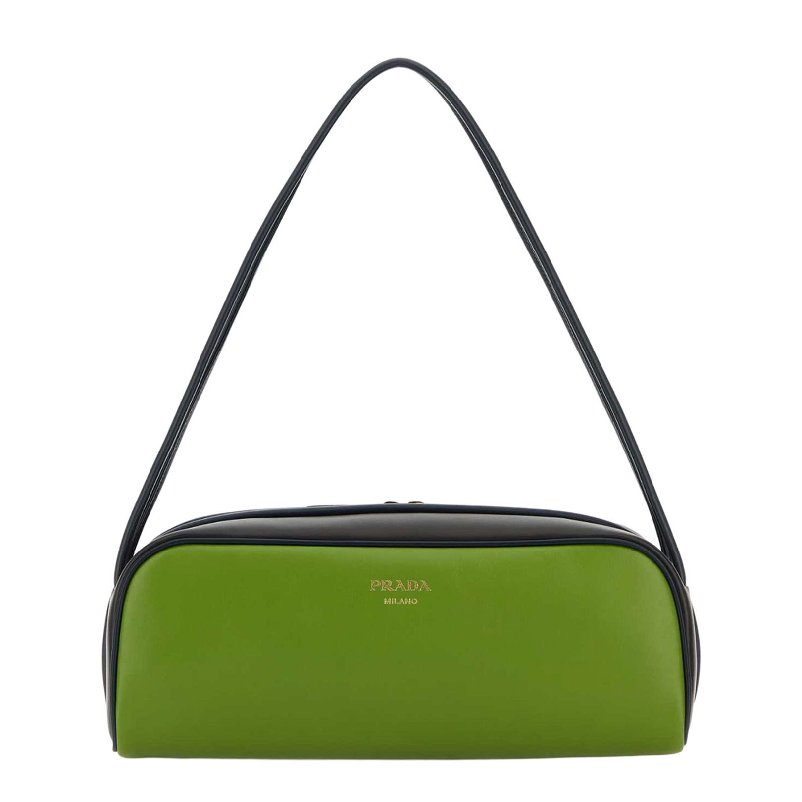Green Leather Shoulder Bag - Image 1
