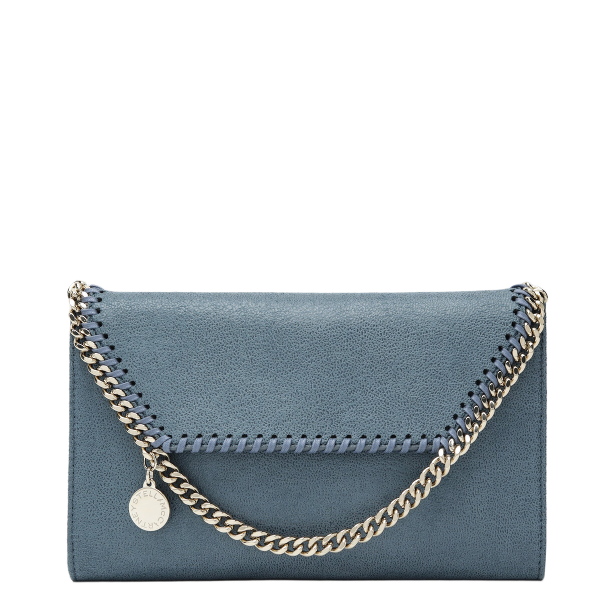Light Blue Falabella Shoulder Wallet Bag - Image 1